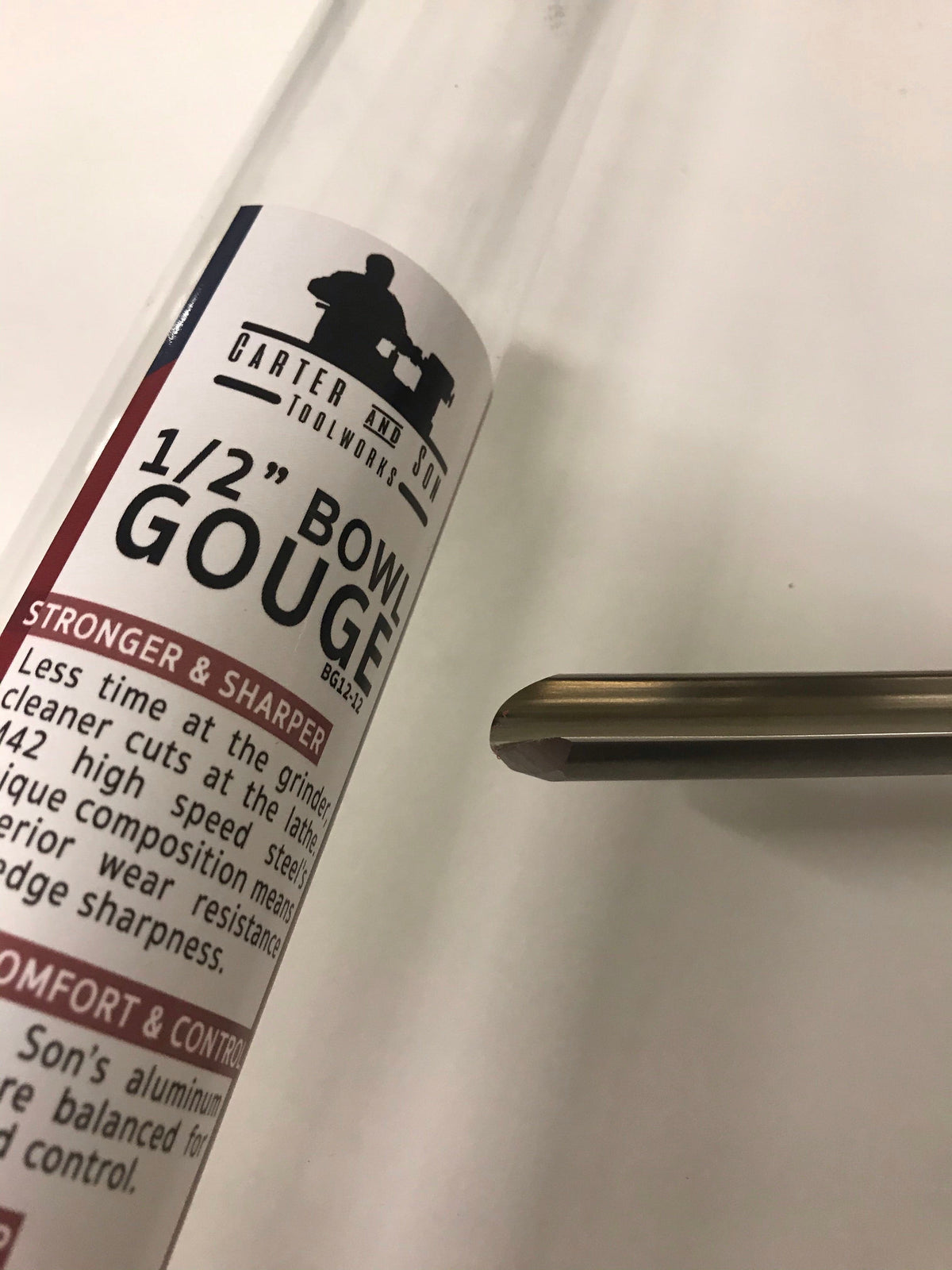 Gubia de torno M42 de acero rápido - Carter and Son Toolworks