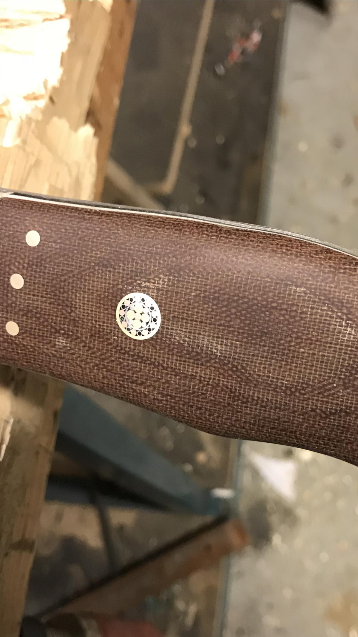 Pin de mosaico 9,5 mm, adorno para mango