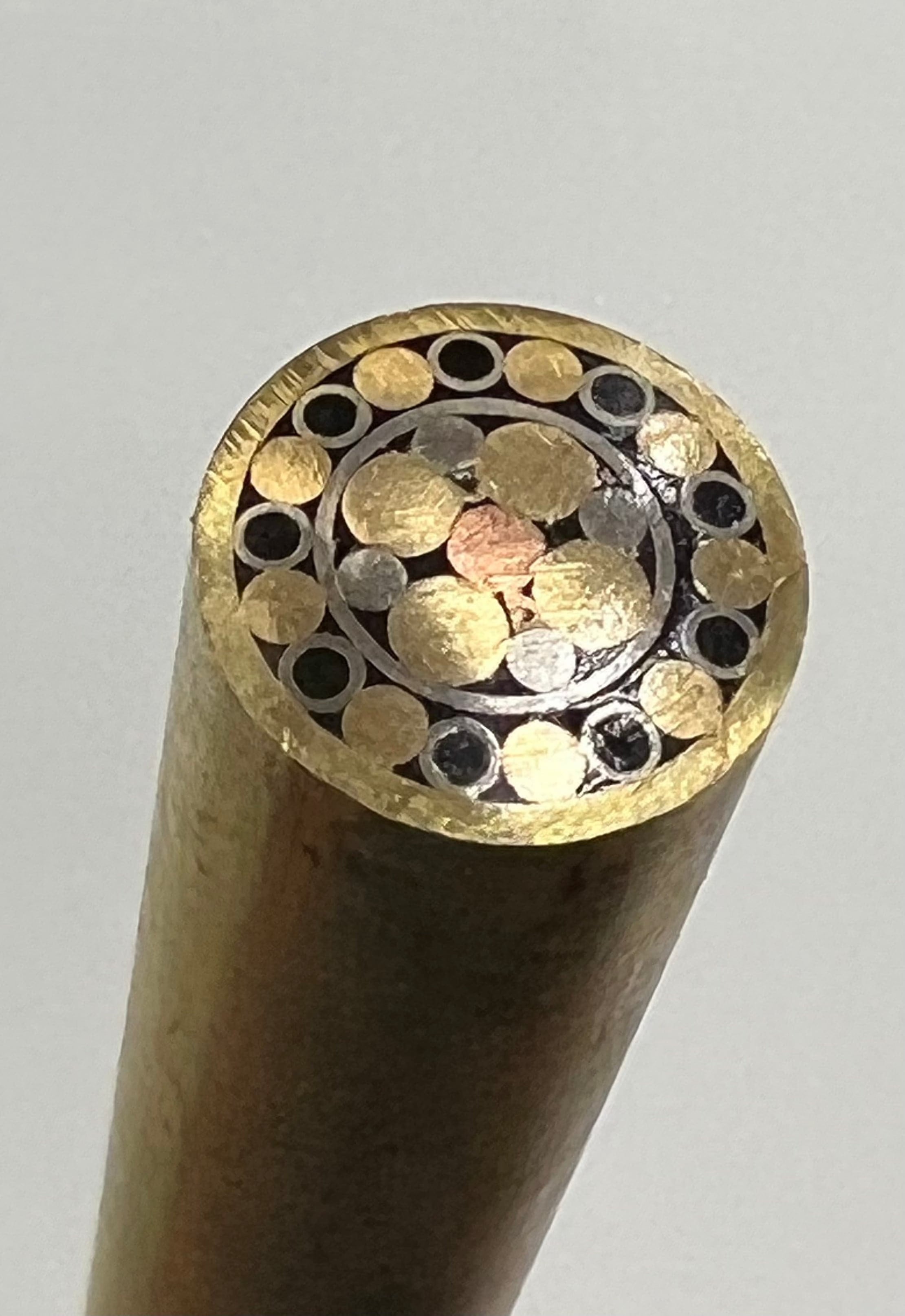 Pin de mosaico 9,5 mm, adorno para mango