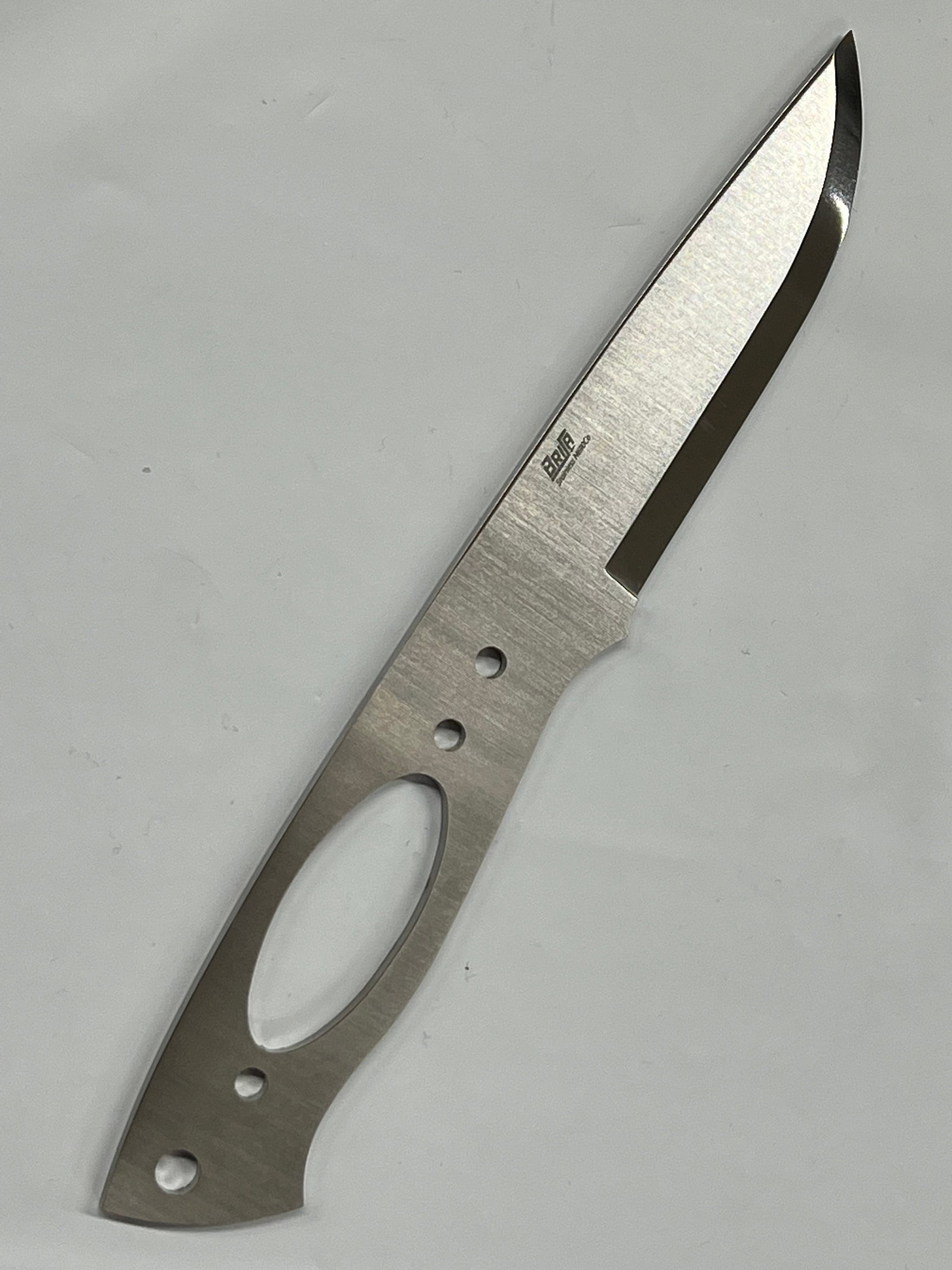 Hoja de cuchillo Brisa Trapper 95 Scandi de acero inoxidable N690