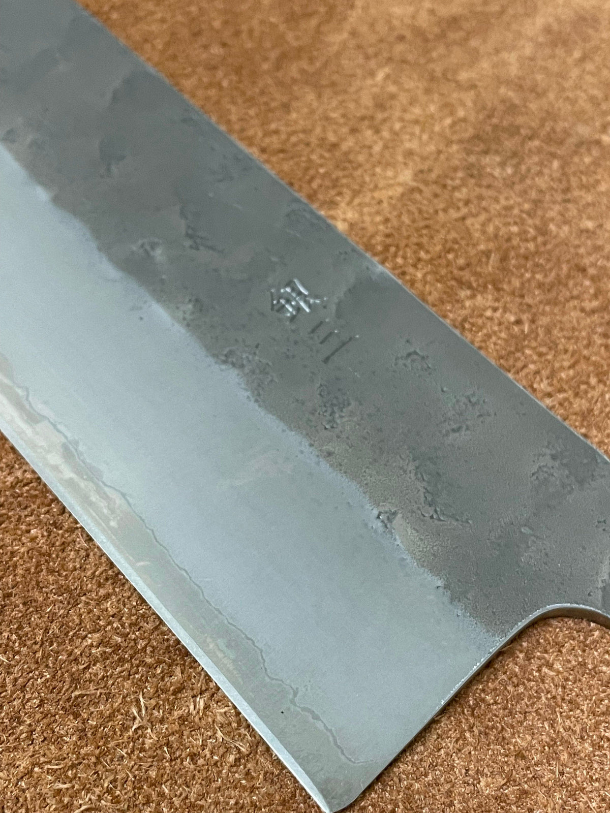 Hoja de cuchillo japonesa forjada a mano Gyuto 240 Silver3