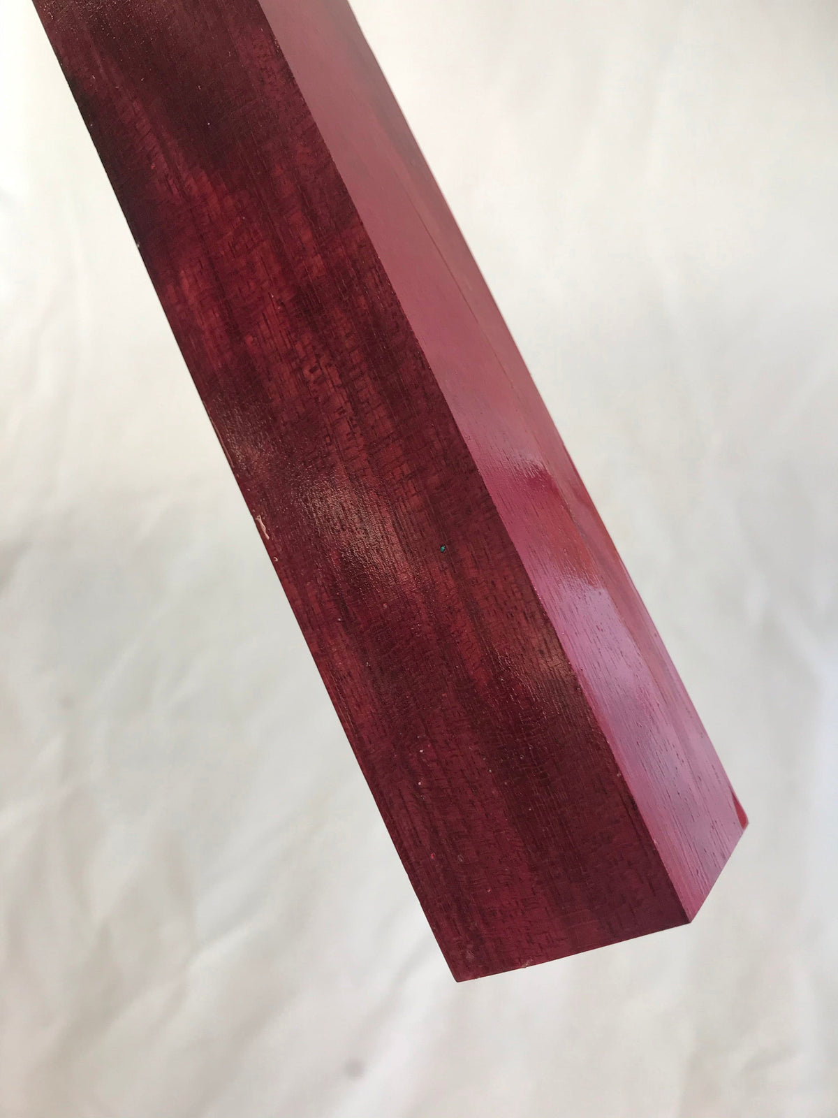 Mango de madera de corazón púrpura (Purpleheart) de 45 cm