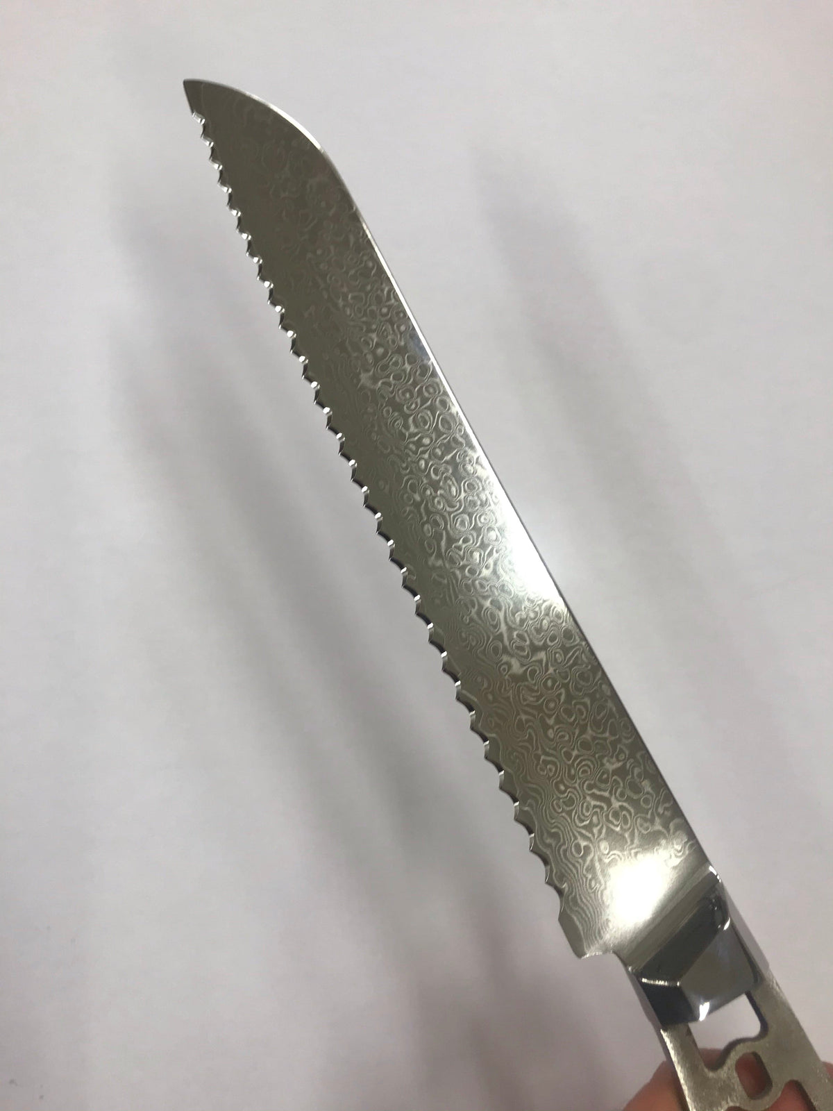 Hoja de cuchillo de pan - Cuchillo de chef de Damasco VG10