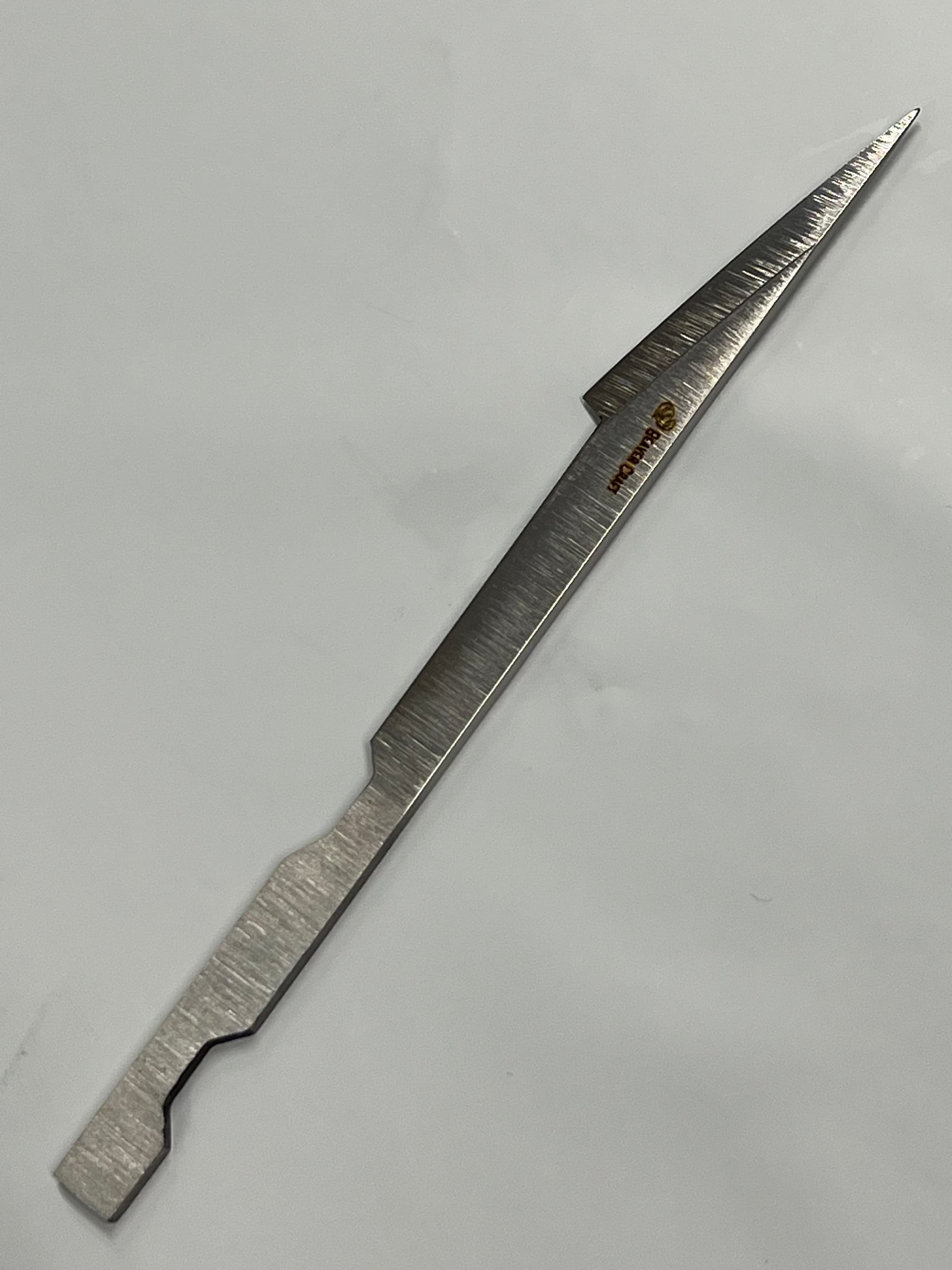 Hoja de cuchillo para tallar madera BC7 40mm cuchillo de detalle
