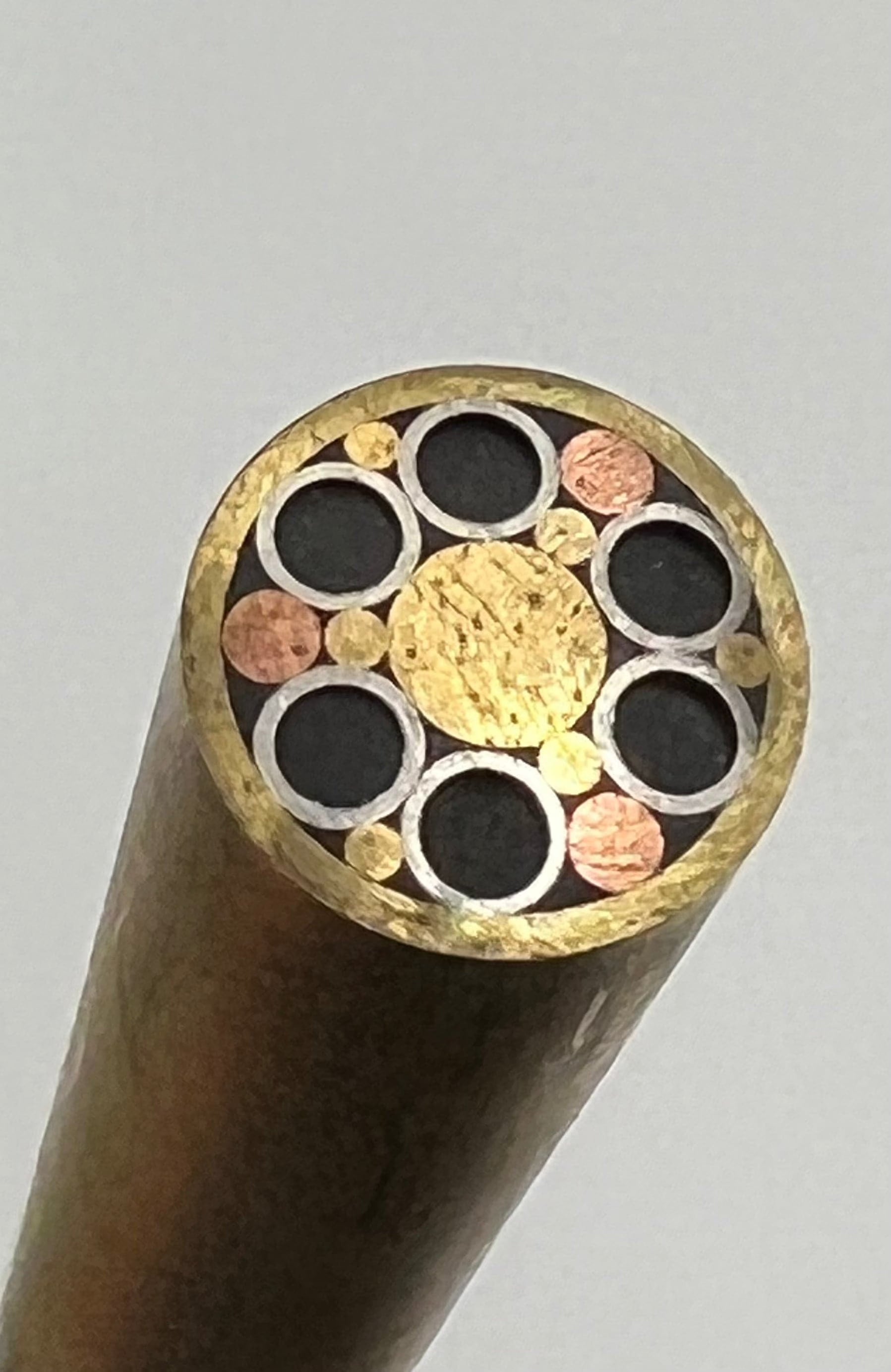 Pin de mosaico 9,5 mm, adorno para mango