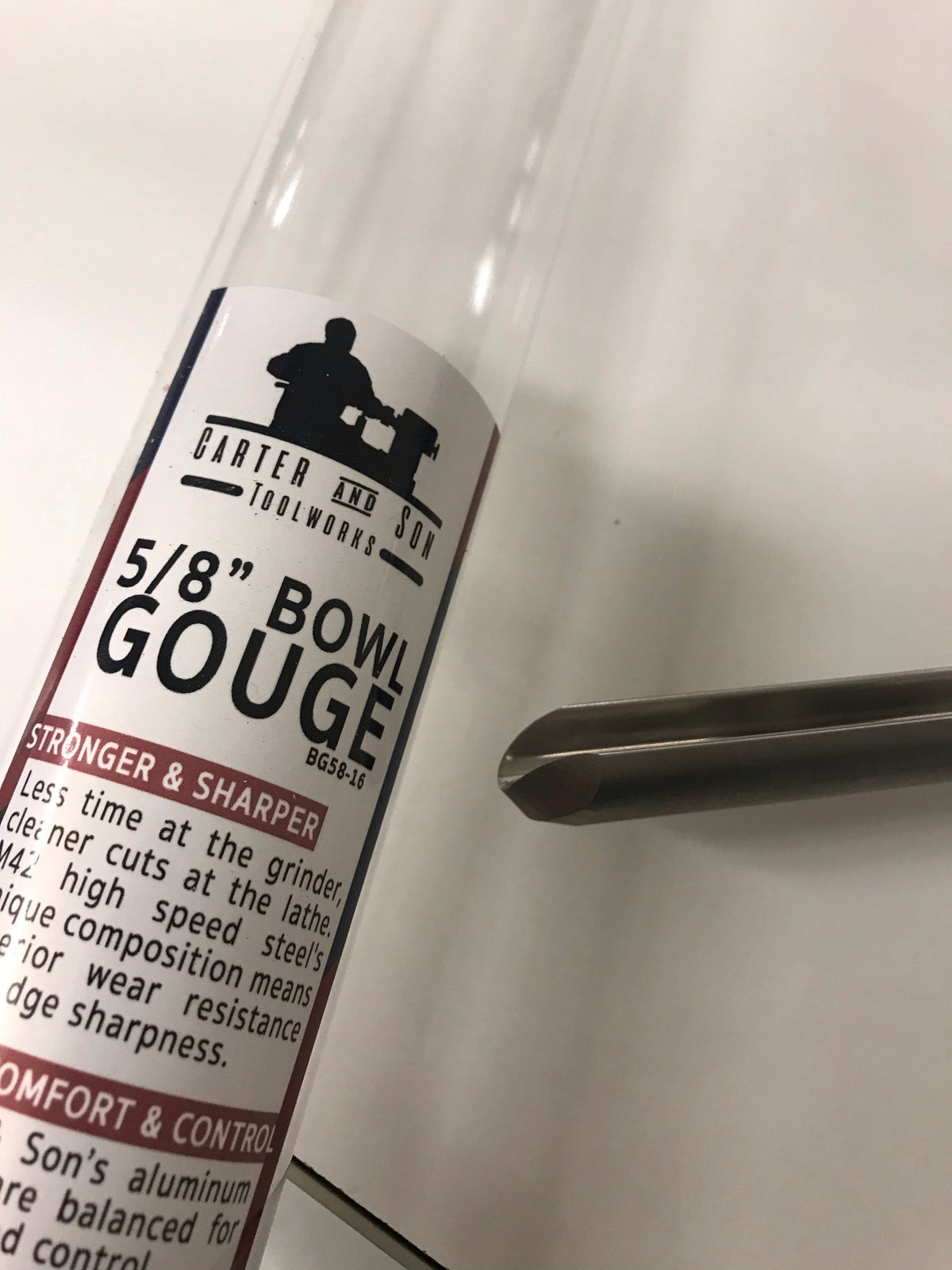 Gubia de torno M42 de acero rápido - Carter and Son Toolworks