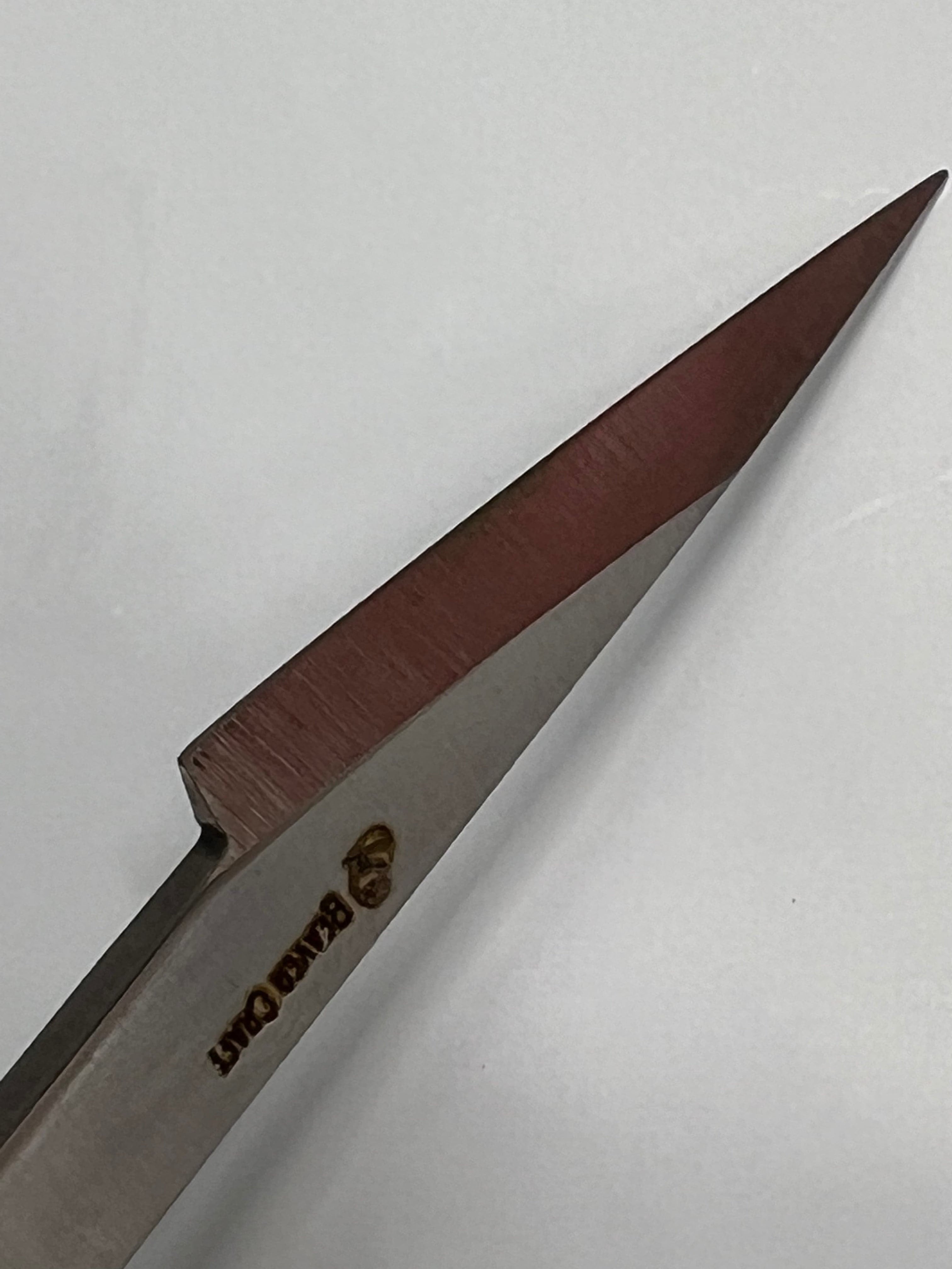 Hoja de cuchillo para tallar madera BC7 40mm cuchillo de detalle