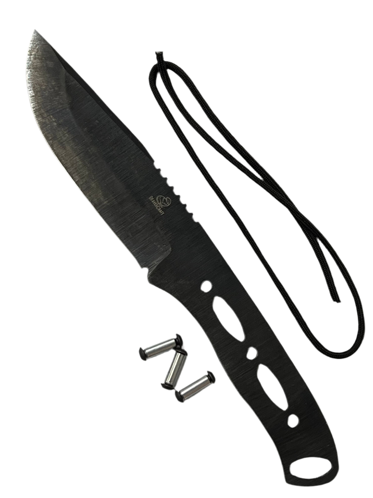 Hoja de cuchillo Bushcraft BSH4 Dusk-kit con tornillos