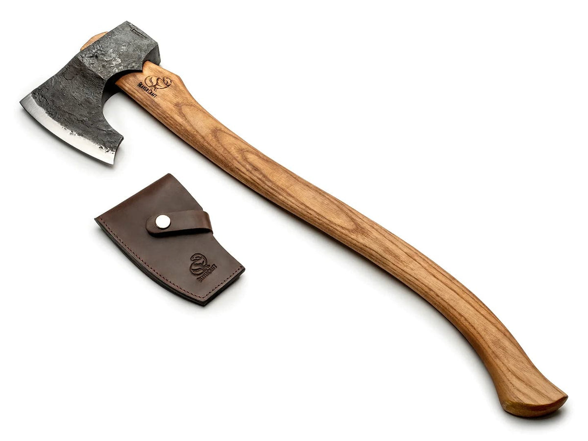 Hacha con protector de filo AX4 Hacha de tala Hacha forestal universal