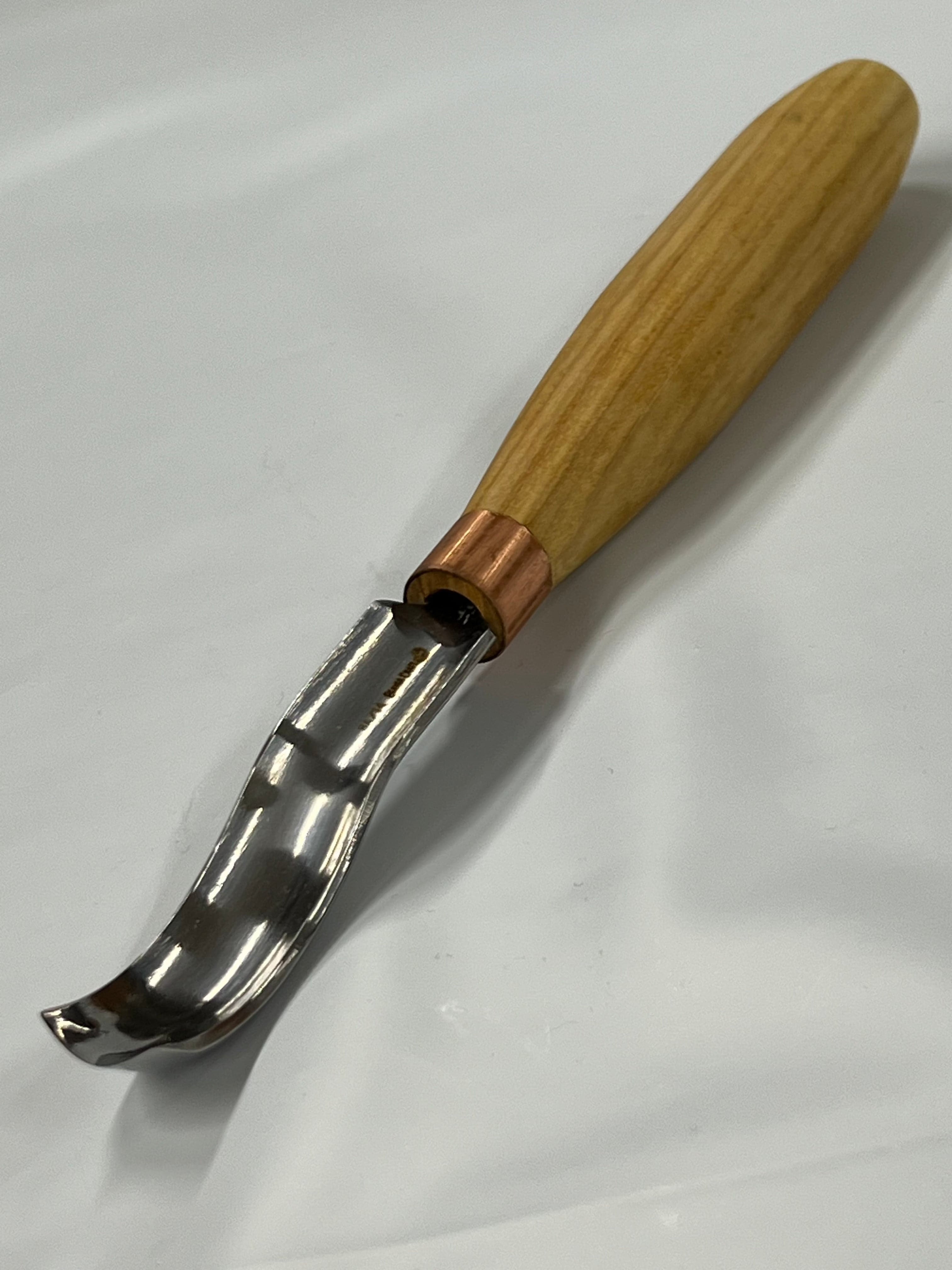 Gubia de tallar 80x14mm curva redondeada K8A/14
