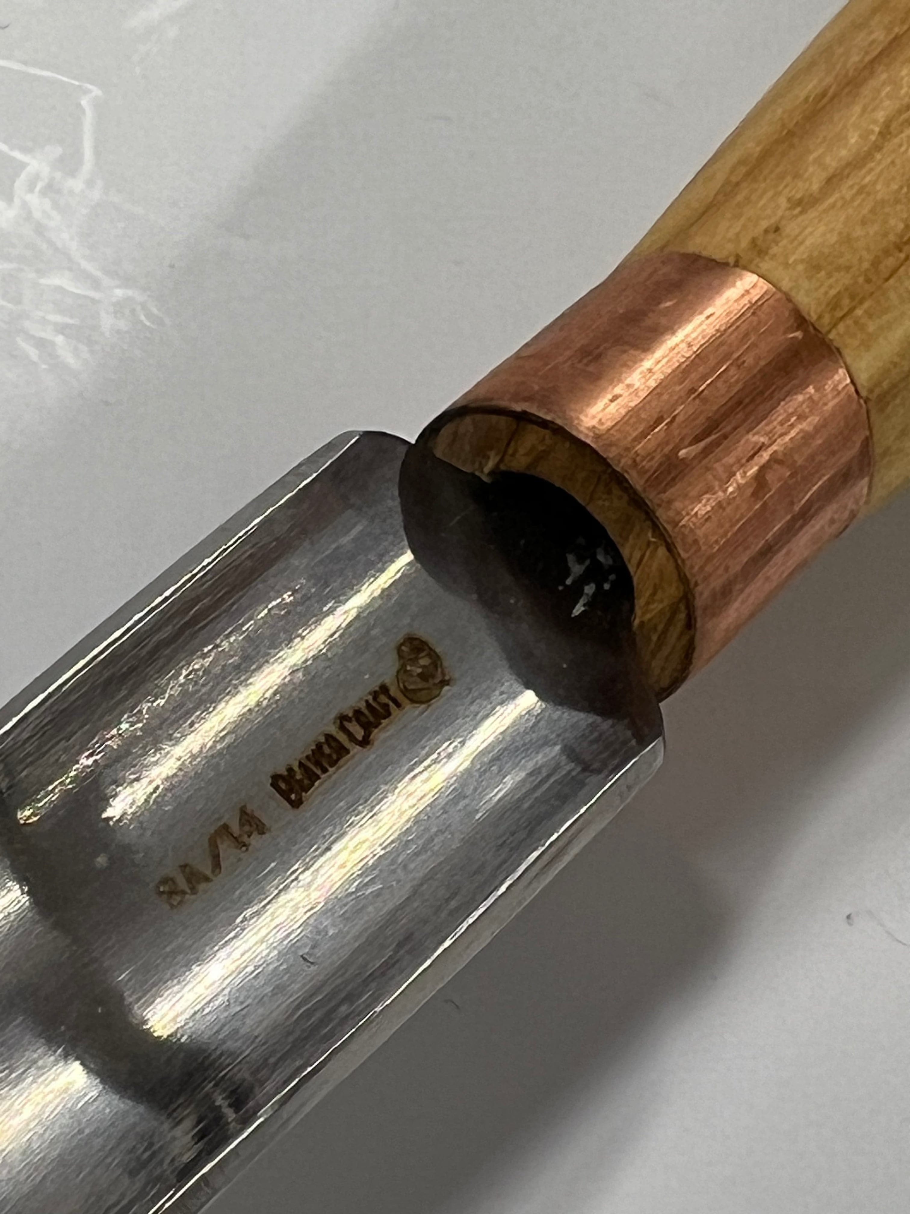 Gubia de tallar 80x14mm curva redondeada K8A/14