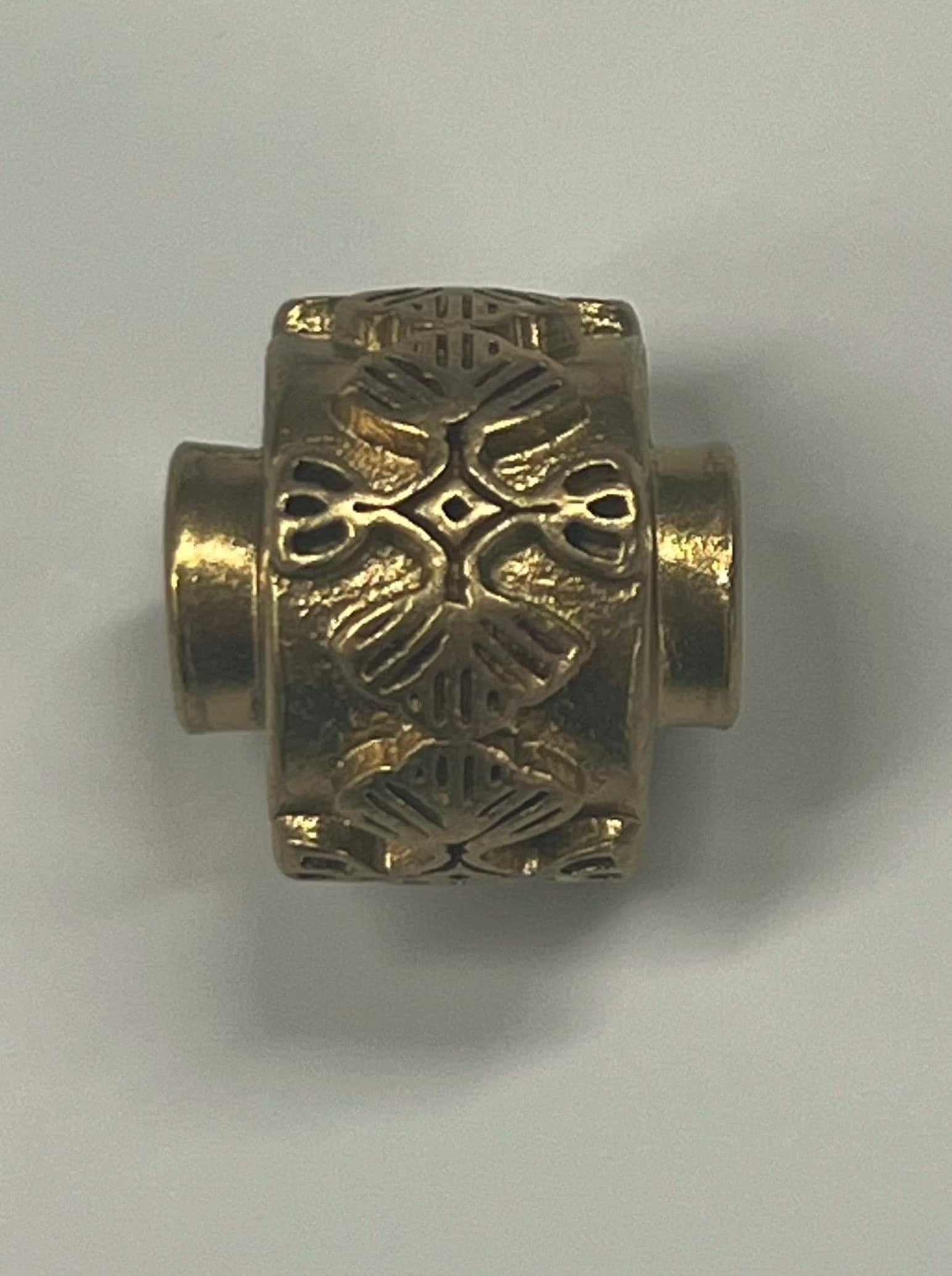 Rueda de repujado de latón macizo Craftplus® para cuero