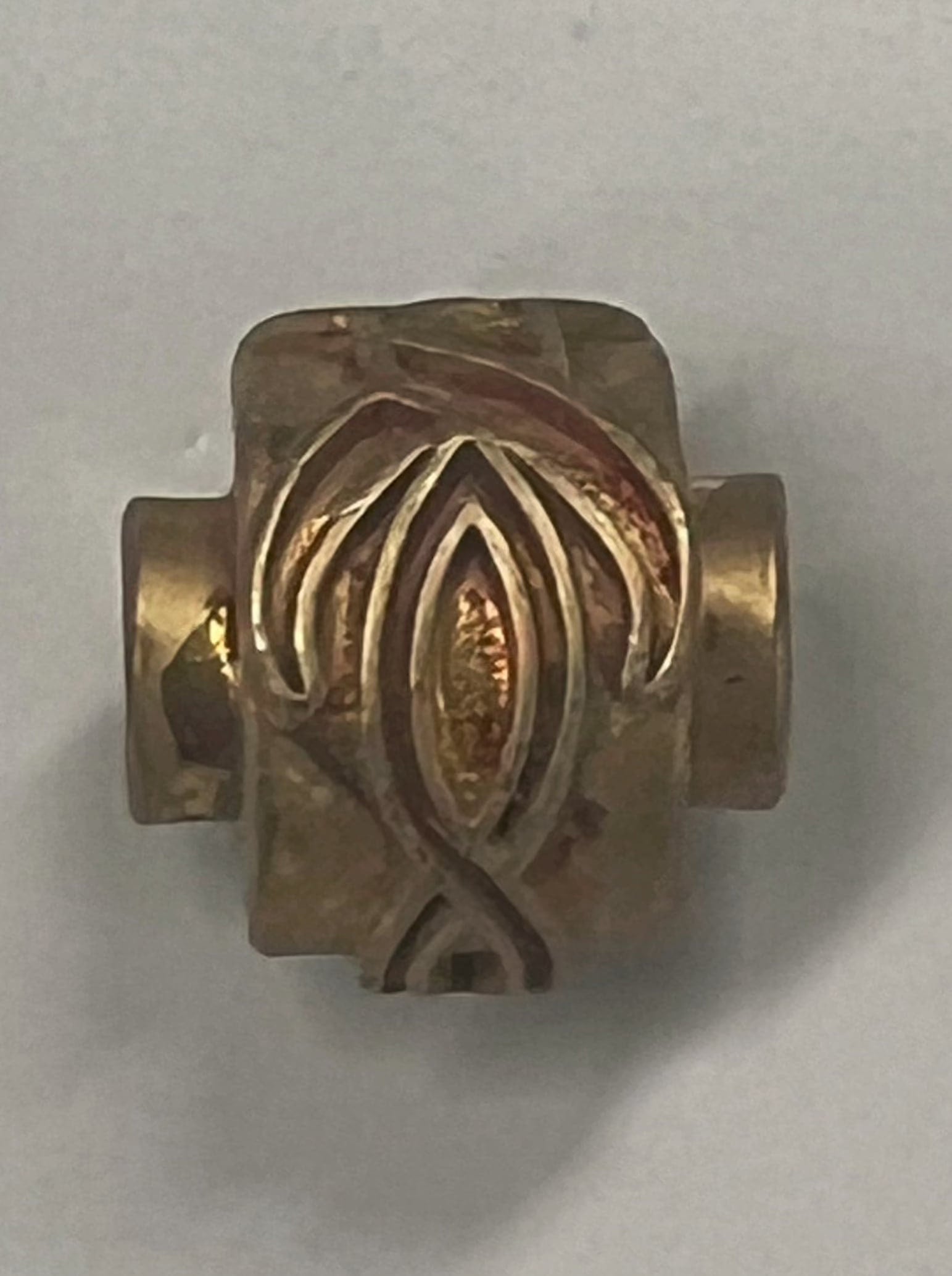 Rueda de repujado de latón macizo Craftplus® para cuero