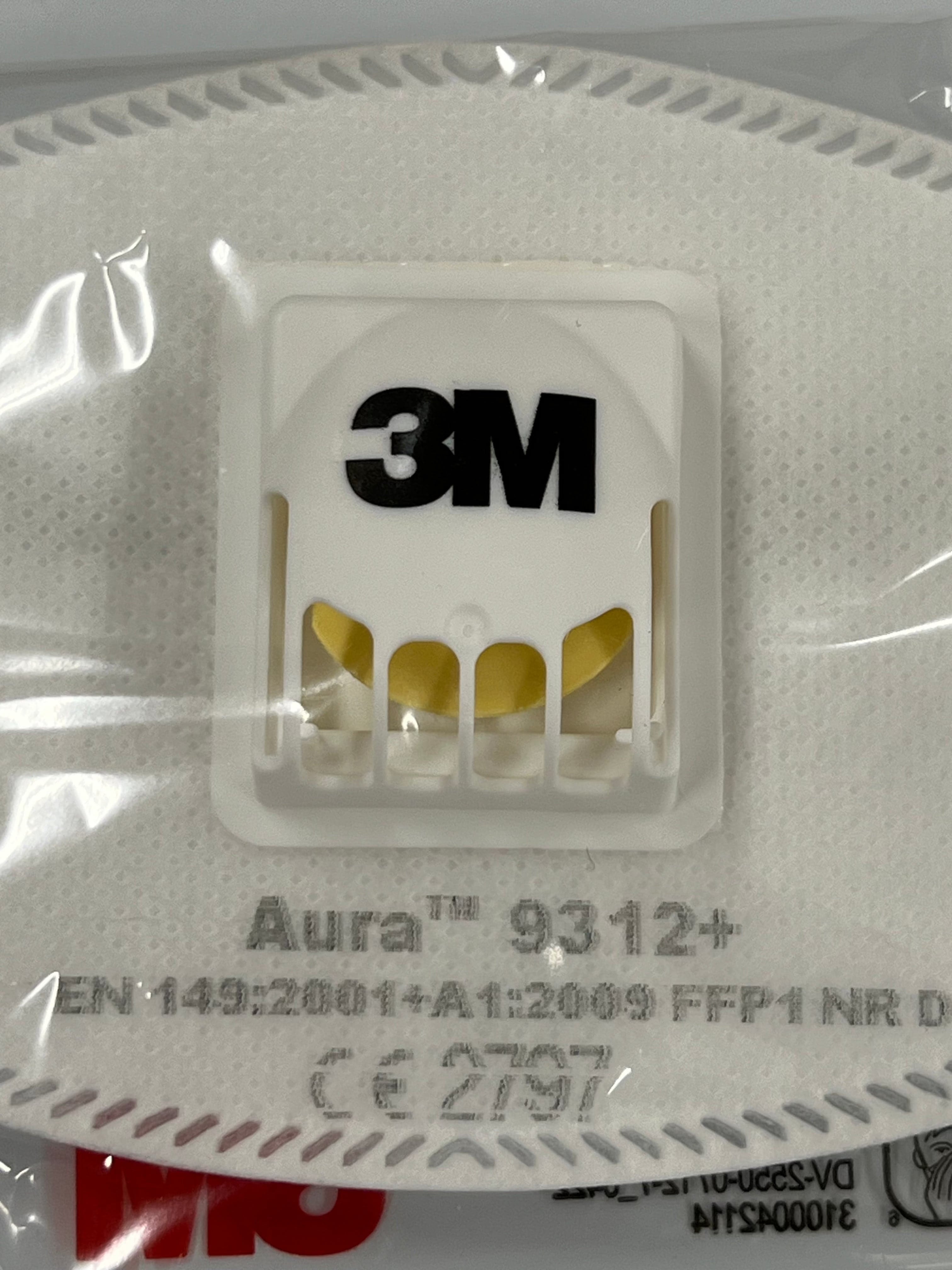 Mascarillas para partículas 3M Aura con válvula