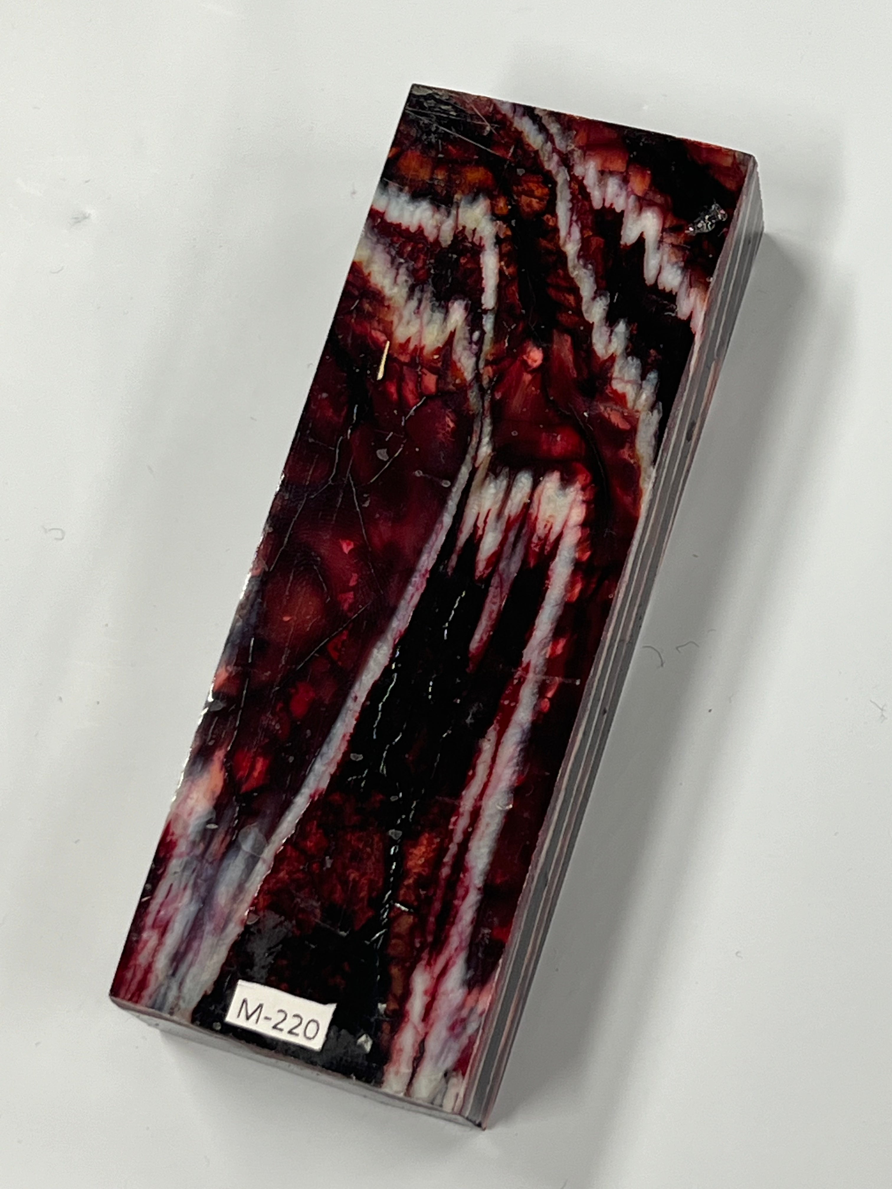 Mango de colmillo de mamut M220 (rojo)