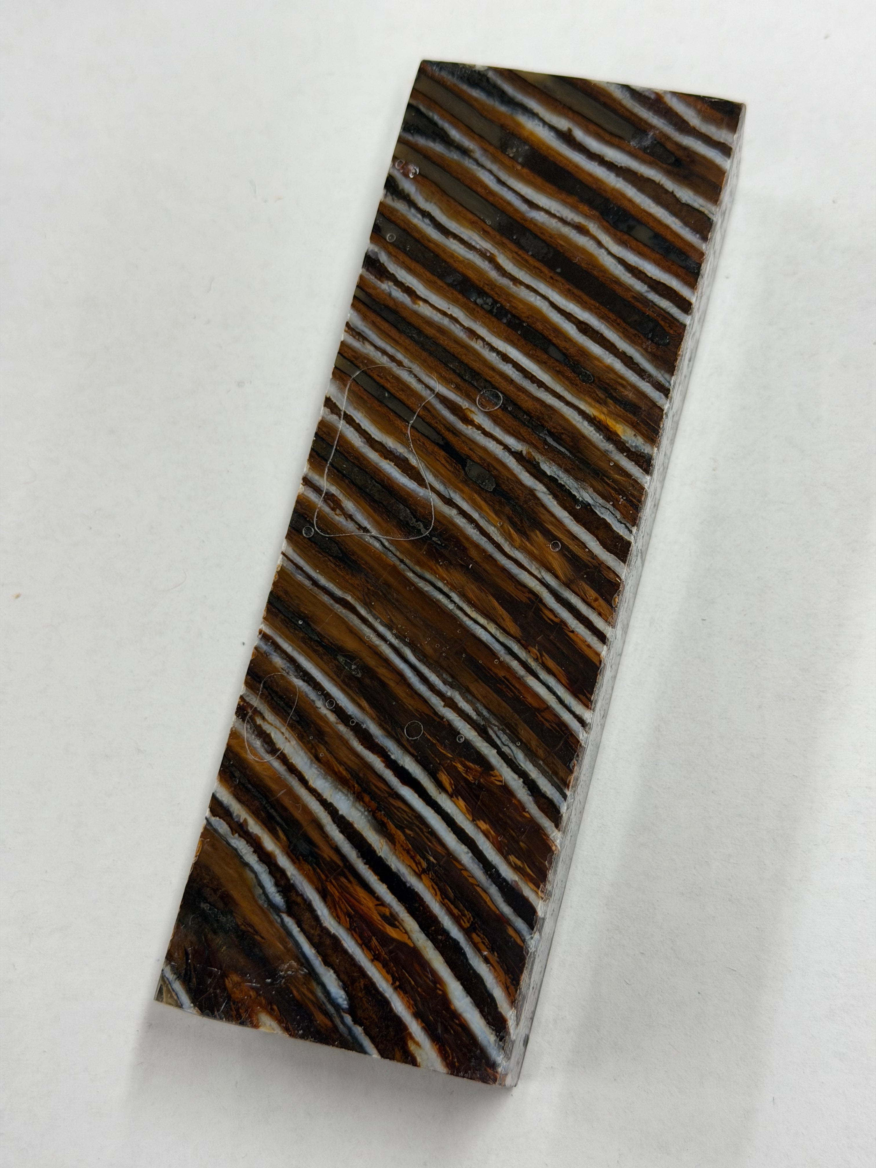 Bloque de mango de muela de mamut MJB 103