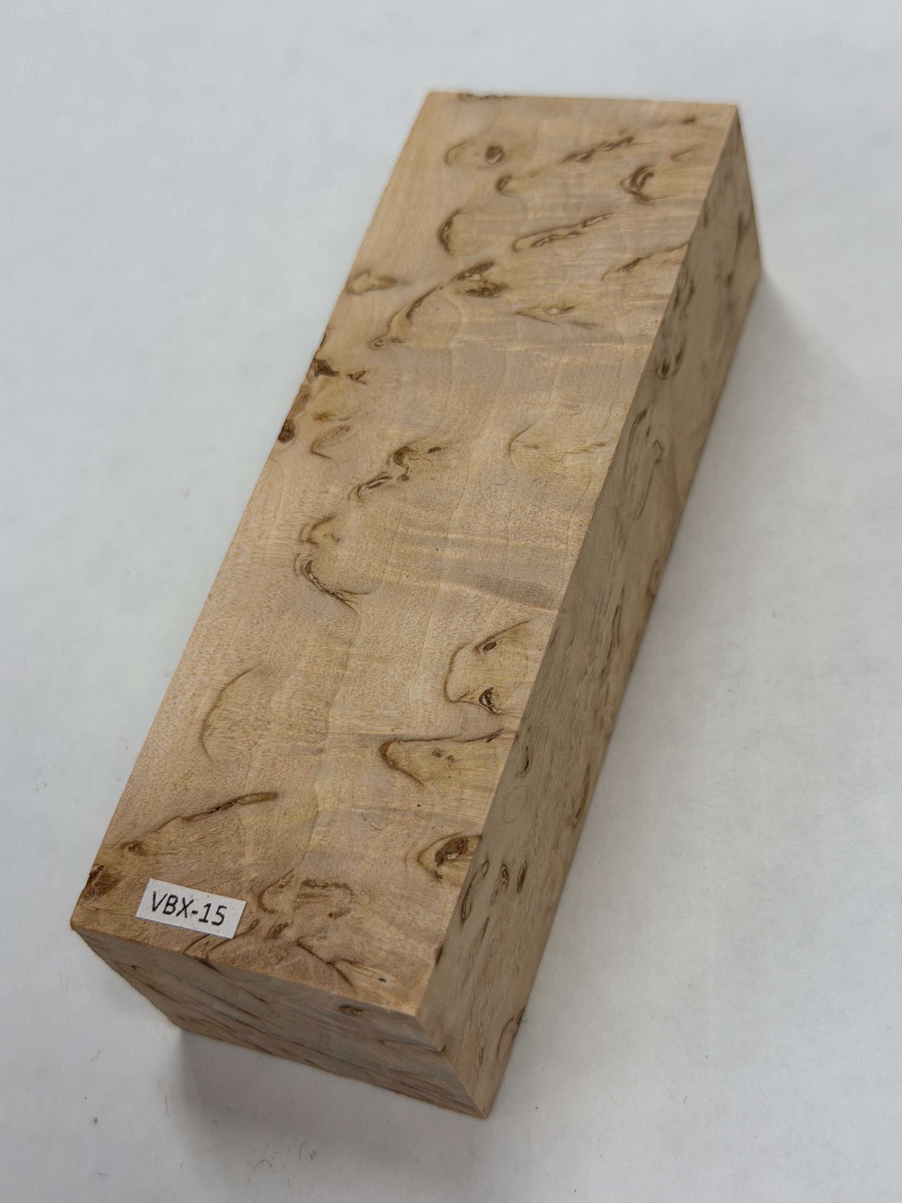 Abedul nudoso (masur) VBX-15; 29x42x120mm