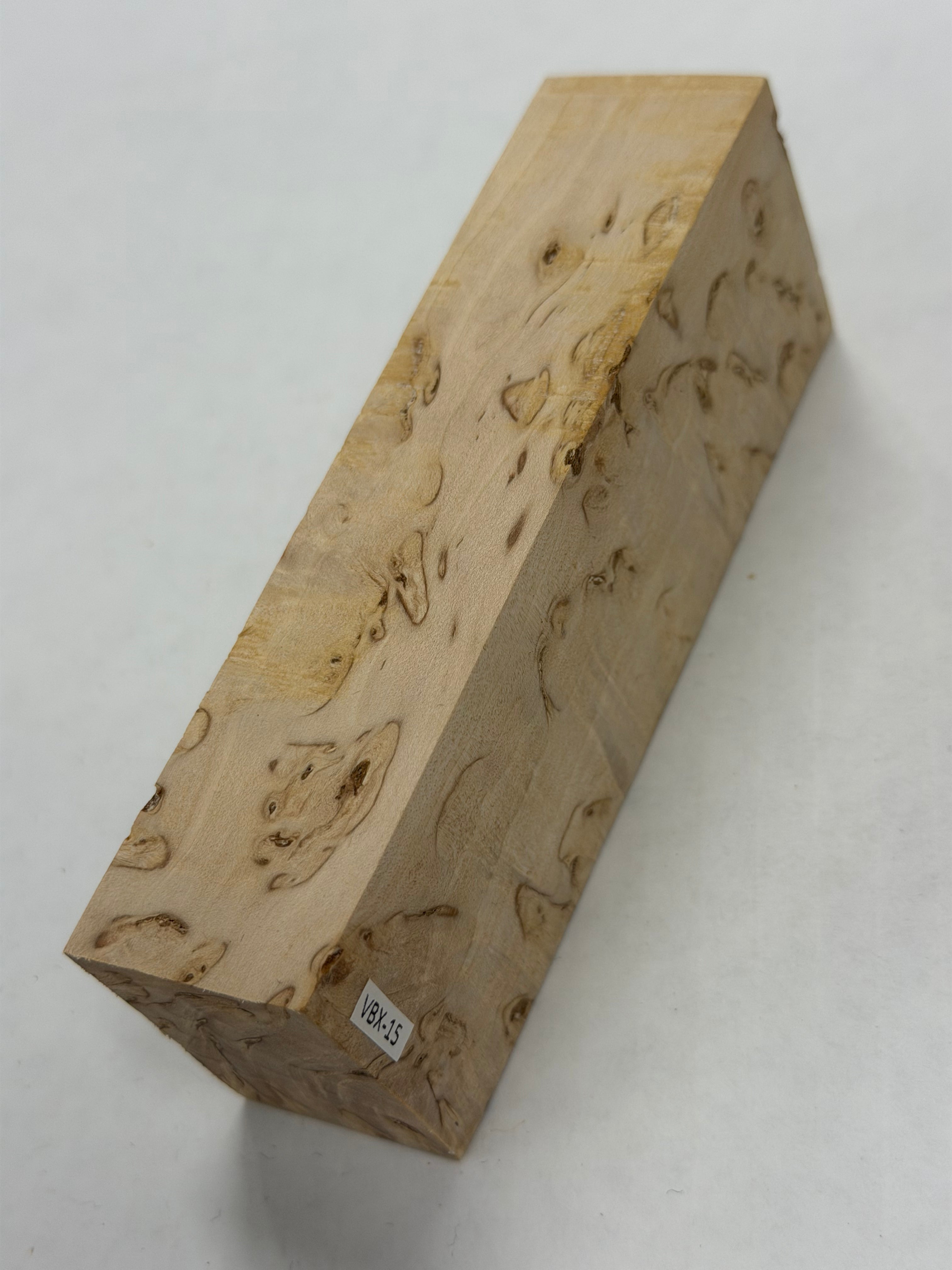 Abedul nudoso (masur) VBX-15; 29x42x120mm
