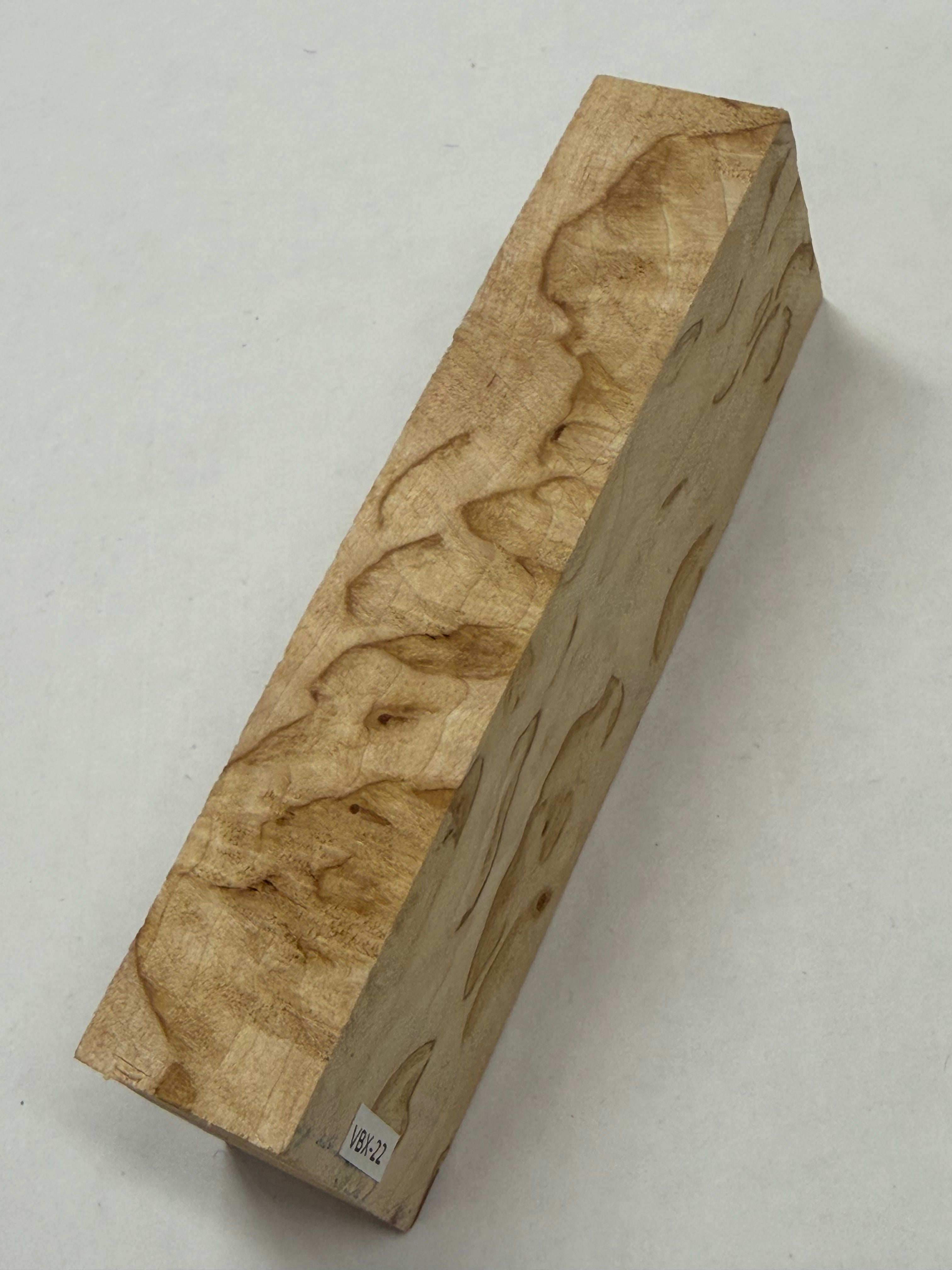 Abedul verrugoso (masur) VBX-22; 25x36x126mm