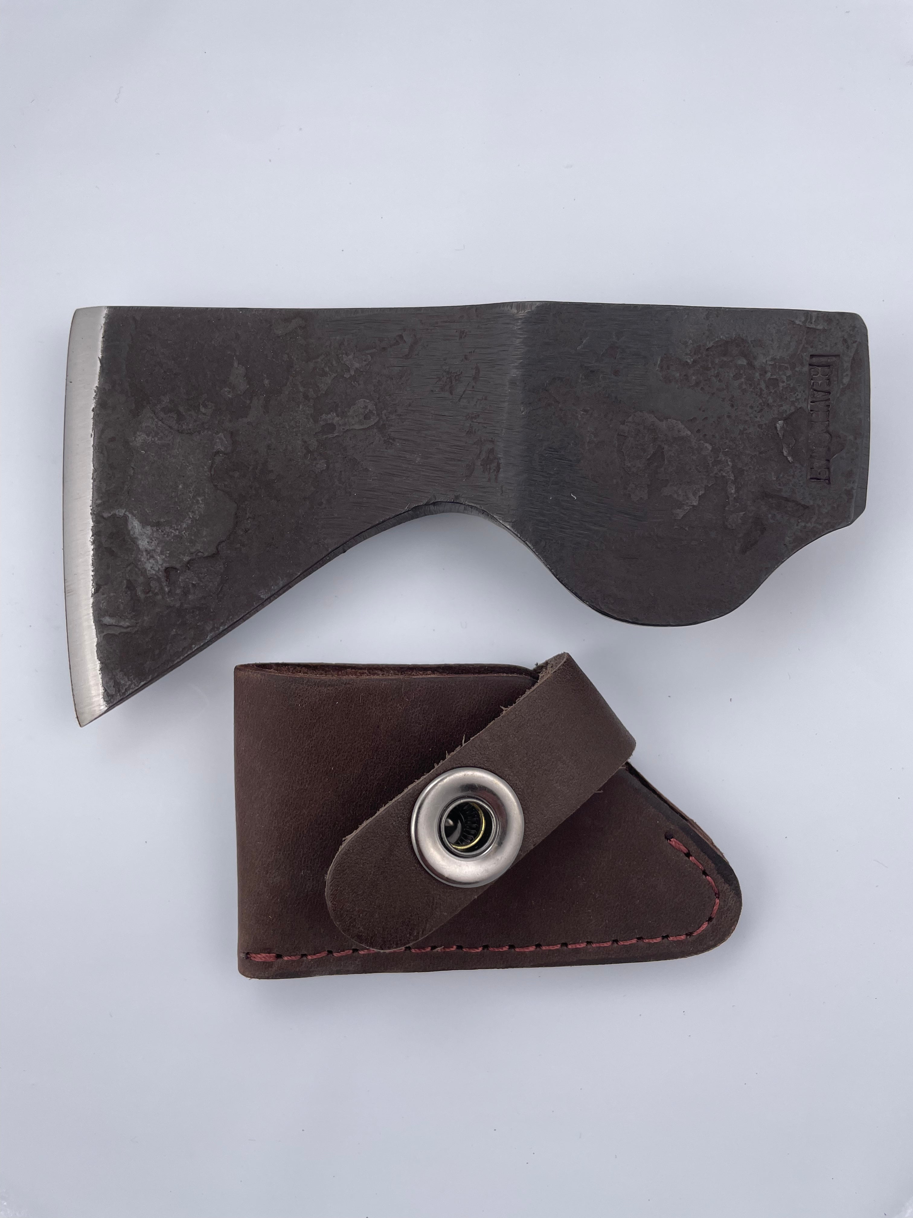 Cabeza de hacha con protector de filo, cabeza de hacha de bushcraft BAX1