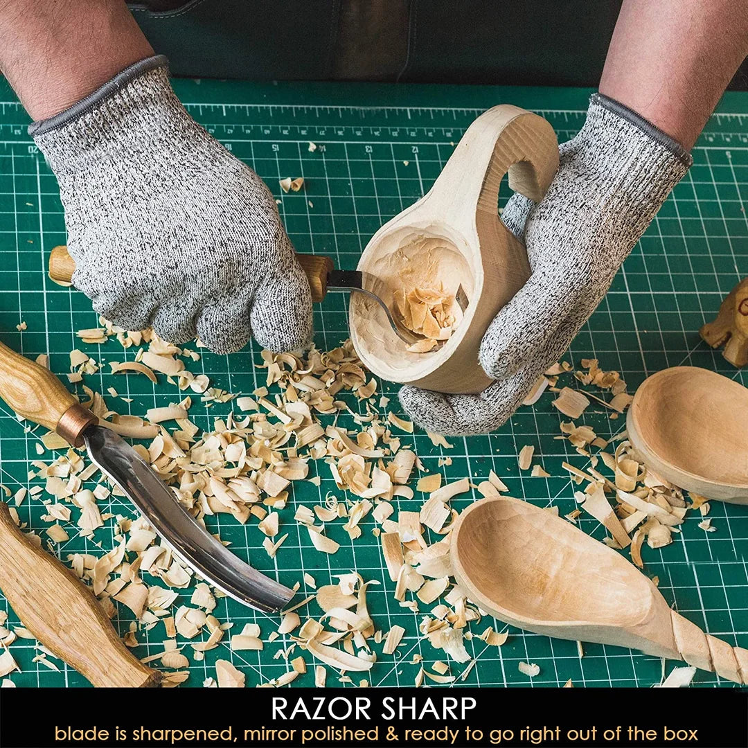 Juego de formones para tallar madera S43Book