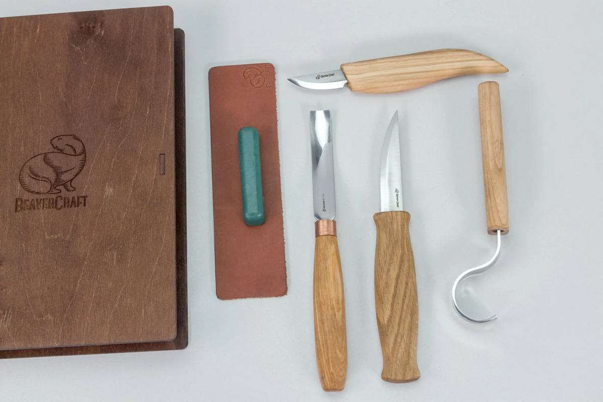 Juego de formones para tallar madera S43Book