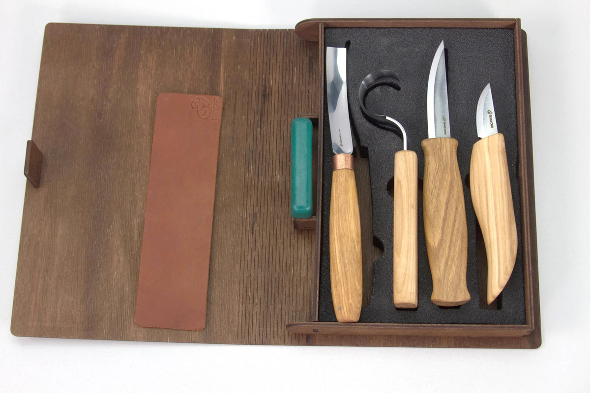 Juego de formones para tallar madera S43Book