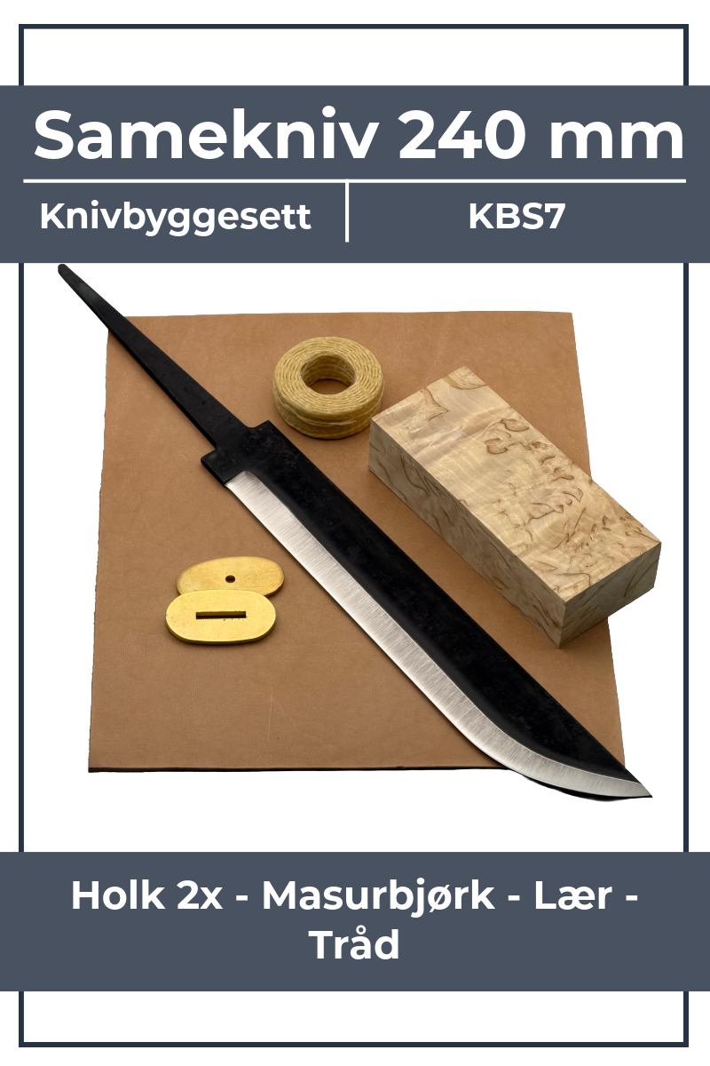 Kit para montaje de cuchillo KBS7 - Cuchillo sami de 240 mm