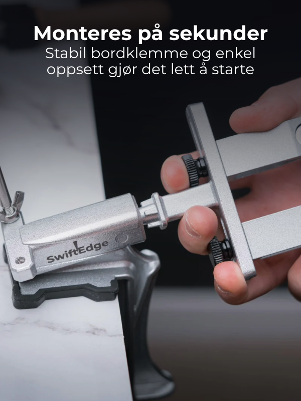 SwiftEdge Cross: Sistema de afilado de cuchillos con ángulo ajustable y piedras de diamante