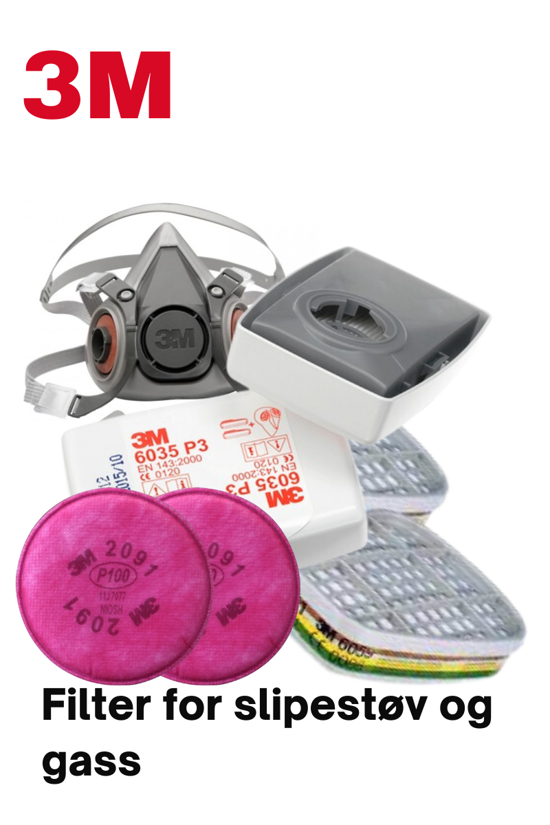 Filtro para máscara de polvo/vapor/gas - Filtro de máscara 3M