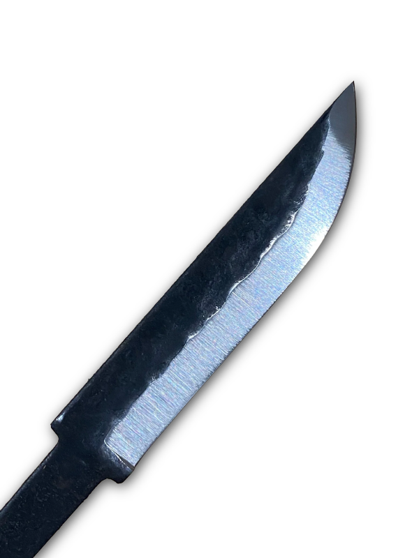 Hoja de cuchillo de 108 mm con acabado martillado