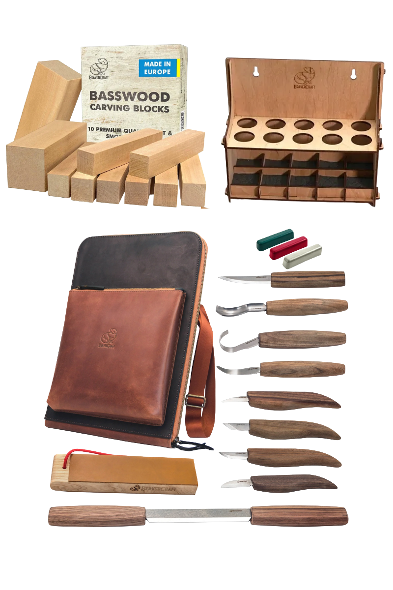 Set de inicio para tallado en madera Super
