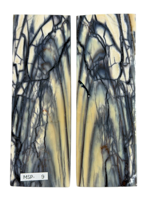 Placas para mango de colmillo de mamut MSP-09