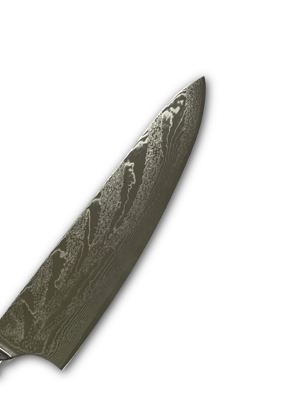 Hoja de cuchillo de chef - VG10 Damasco Chef 240