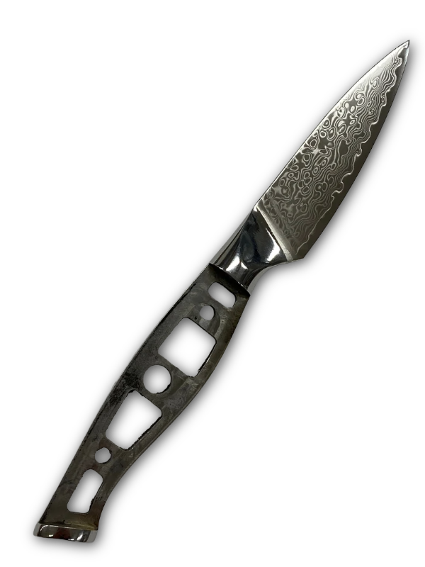 Cuchillo para frutas y verduras 3.5" 107mm - Damasco VG10