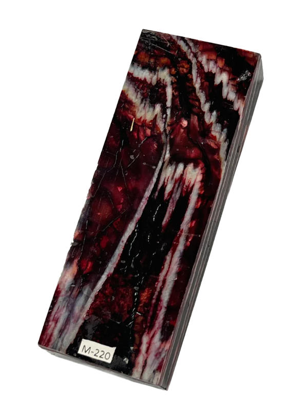 Mango de colmillo de mamut M220 (rojo)