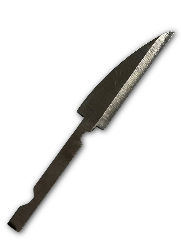 Hoja de cuchillo de tallado en madera BC14 57mm