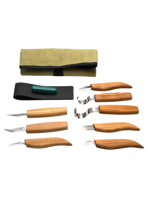 Set de tallado en madera S08 Beaver Craft