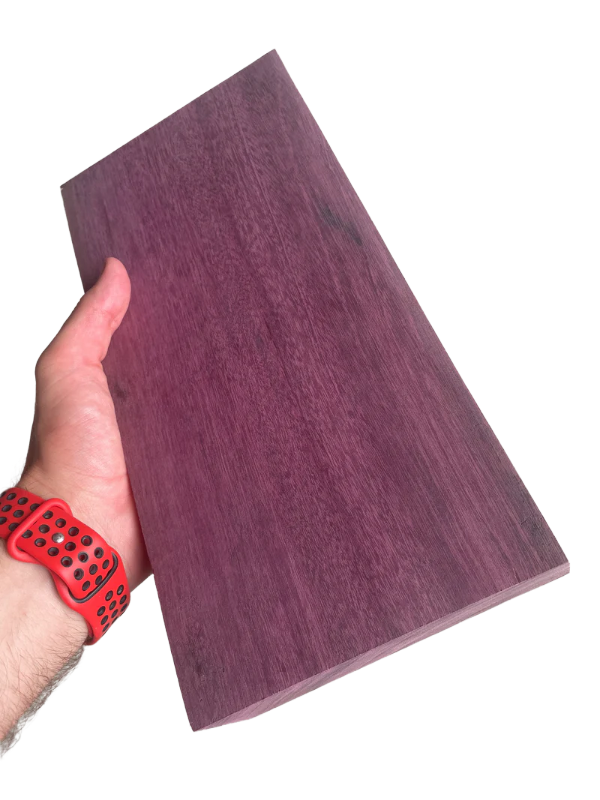 Purpleheart pieza grande 55x155x300mm