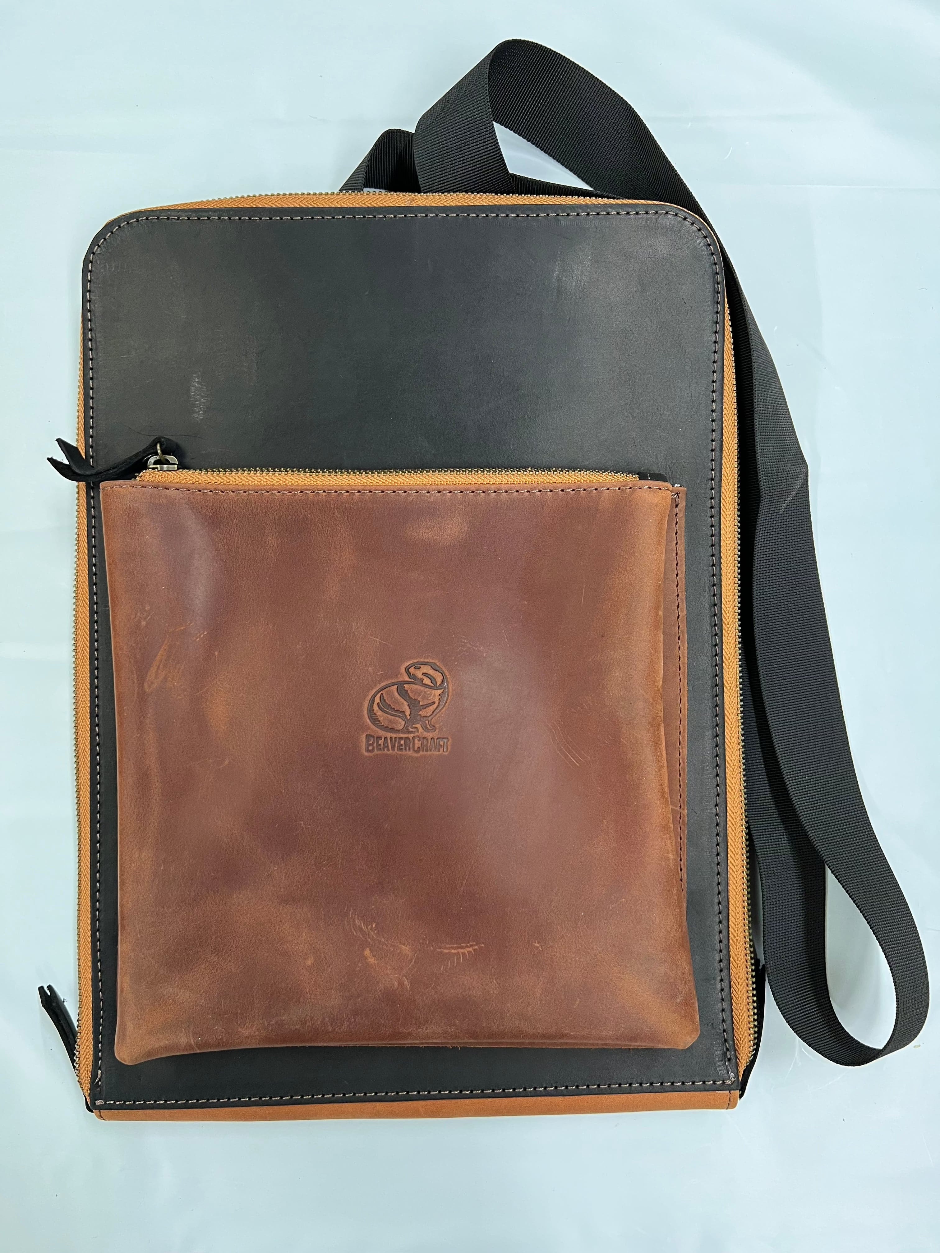 Kit de talla en madera en estuche de cuero S50X Beaver Craft