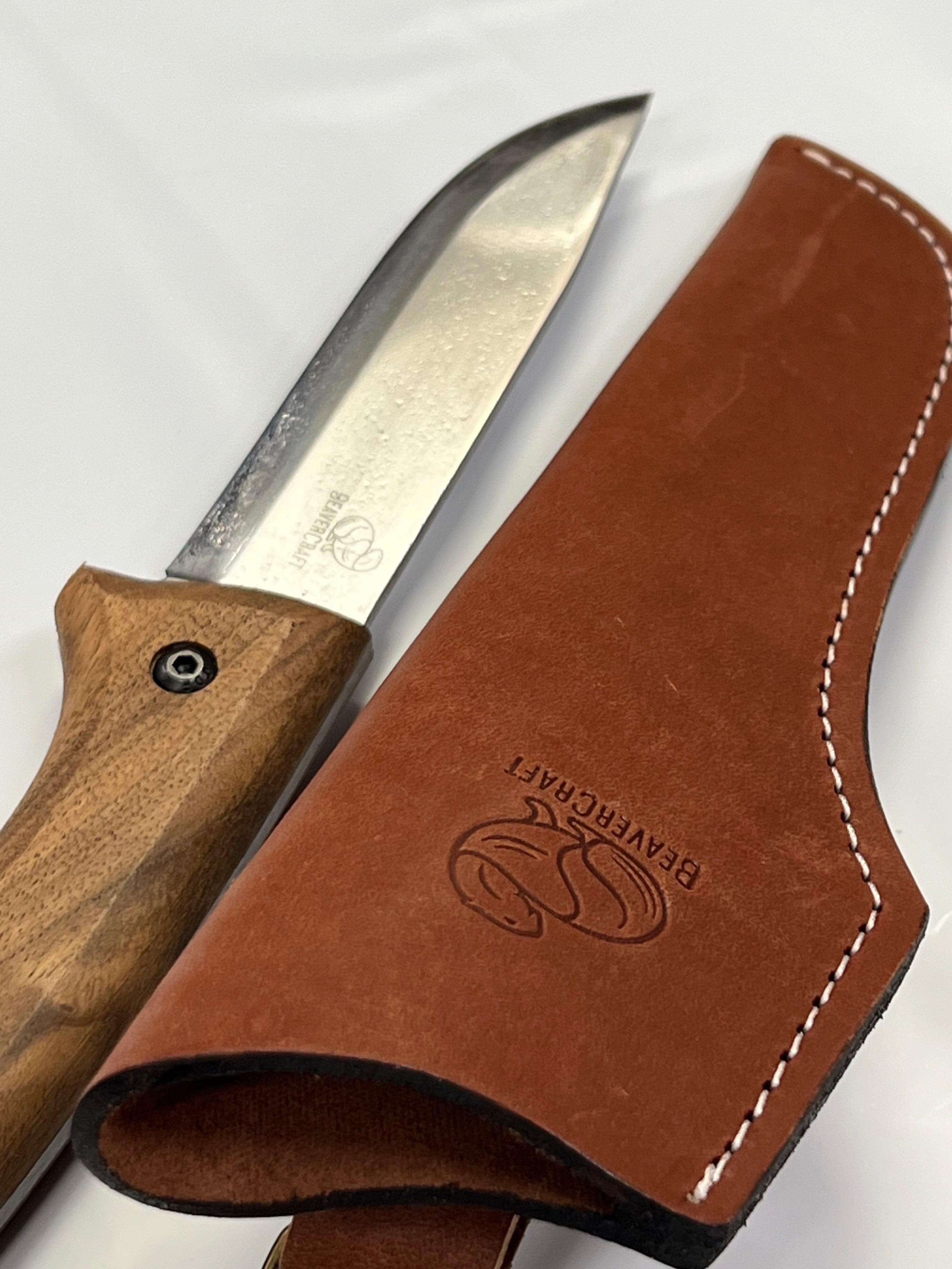 Cuchillo de bushcraft BSH2 Glacier con funda