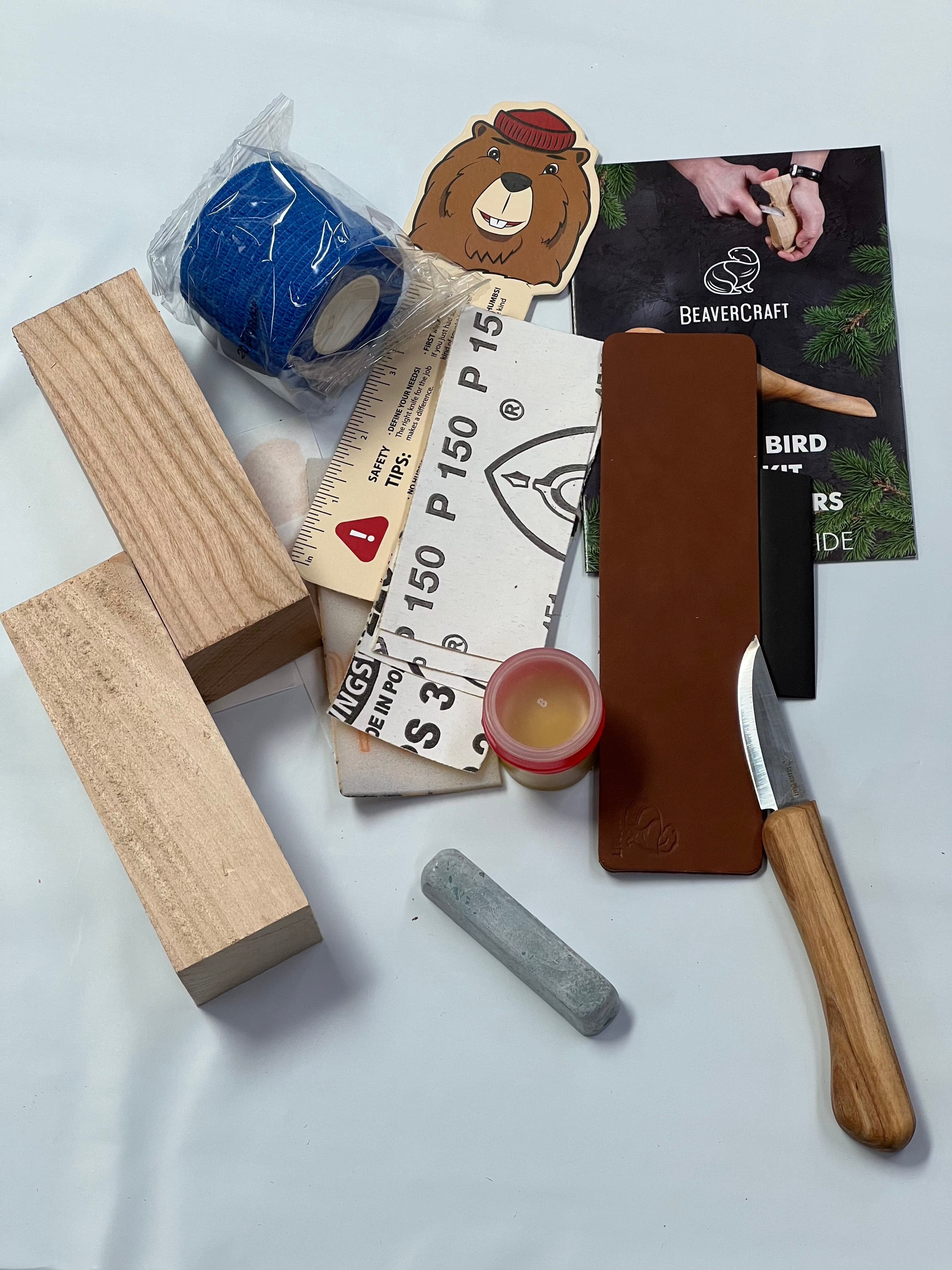 Set de tallado en madera DIY01