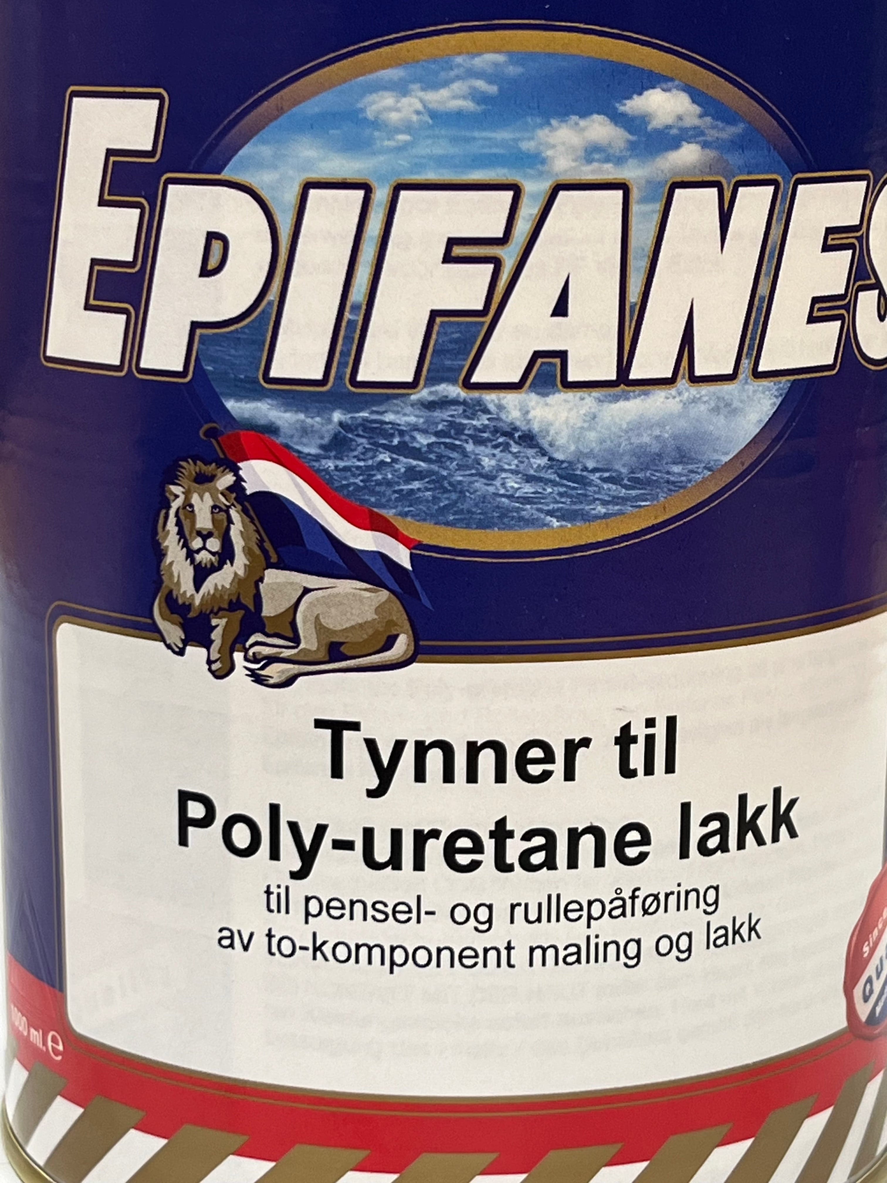 Disolvente Epifanes para barniz poliuretano bicomponente 1000 ml