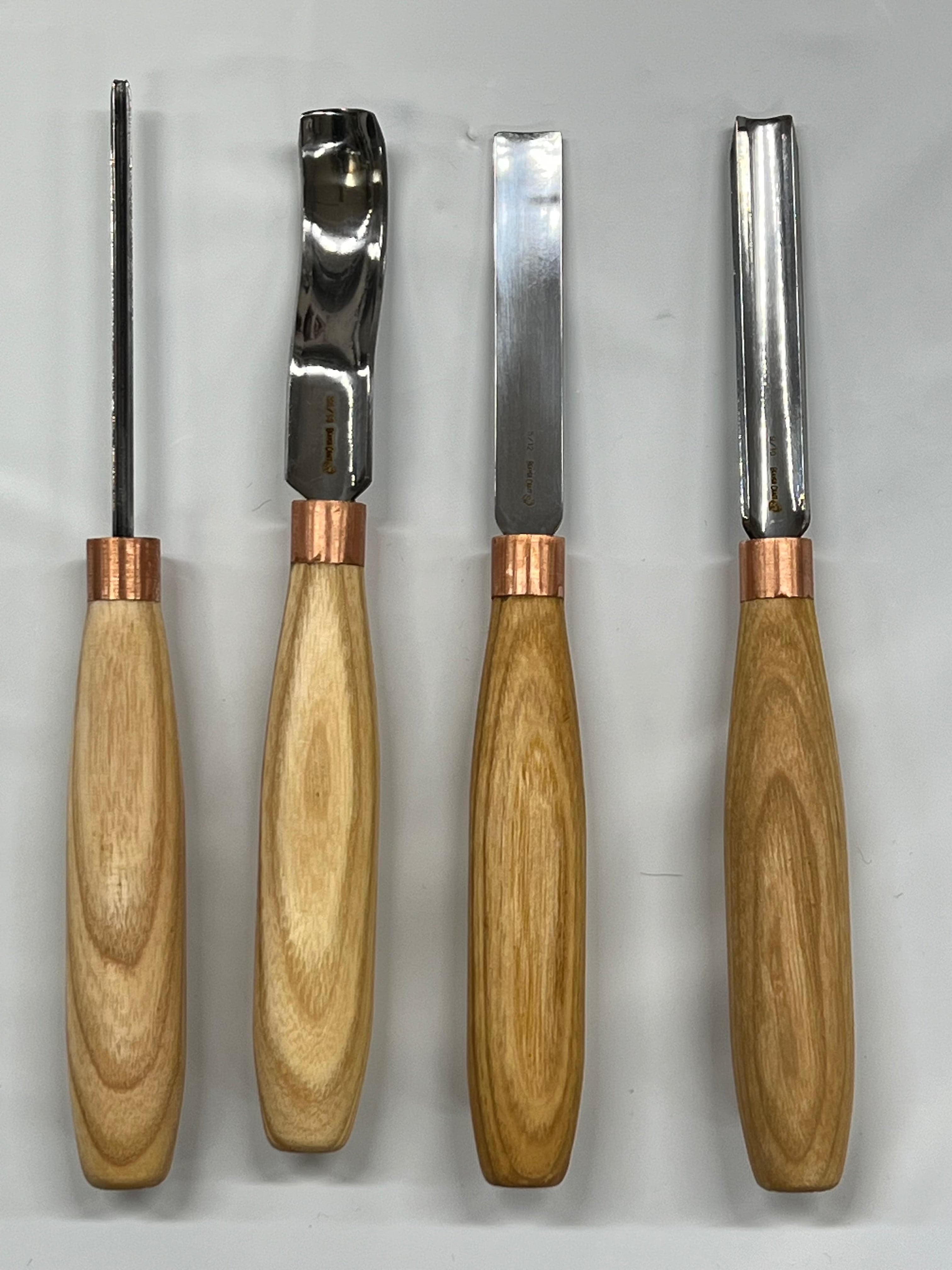 Juego de formones para tallar madera SC01 de Beaver Craft, 4 piezas