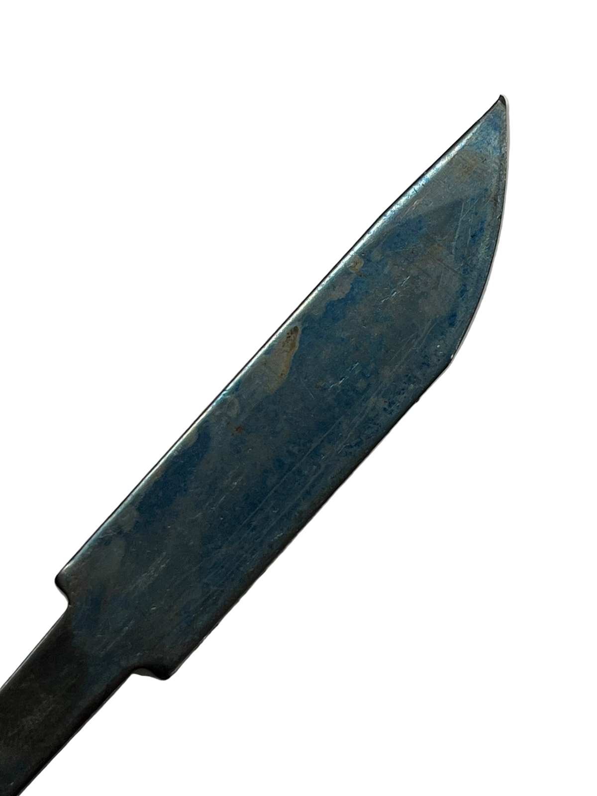 Hoja de cuchillo 80 mm templada sin afilar