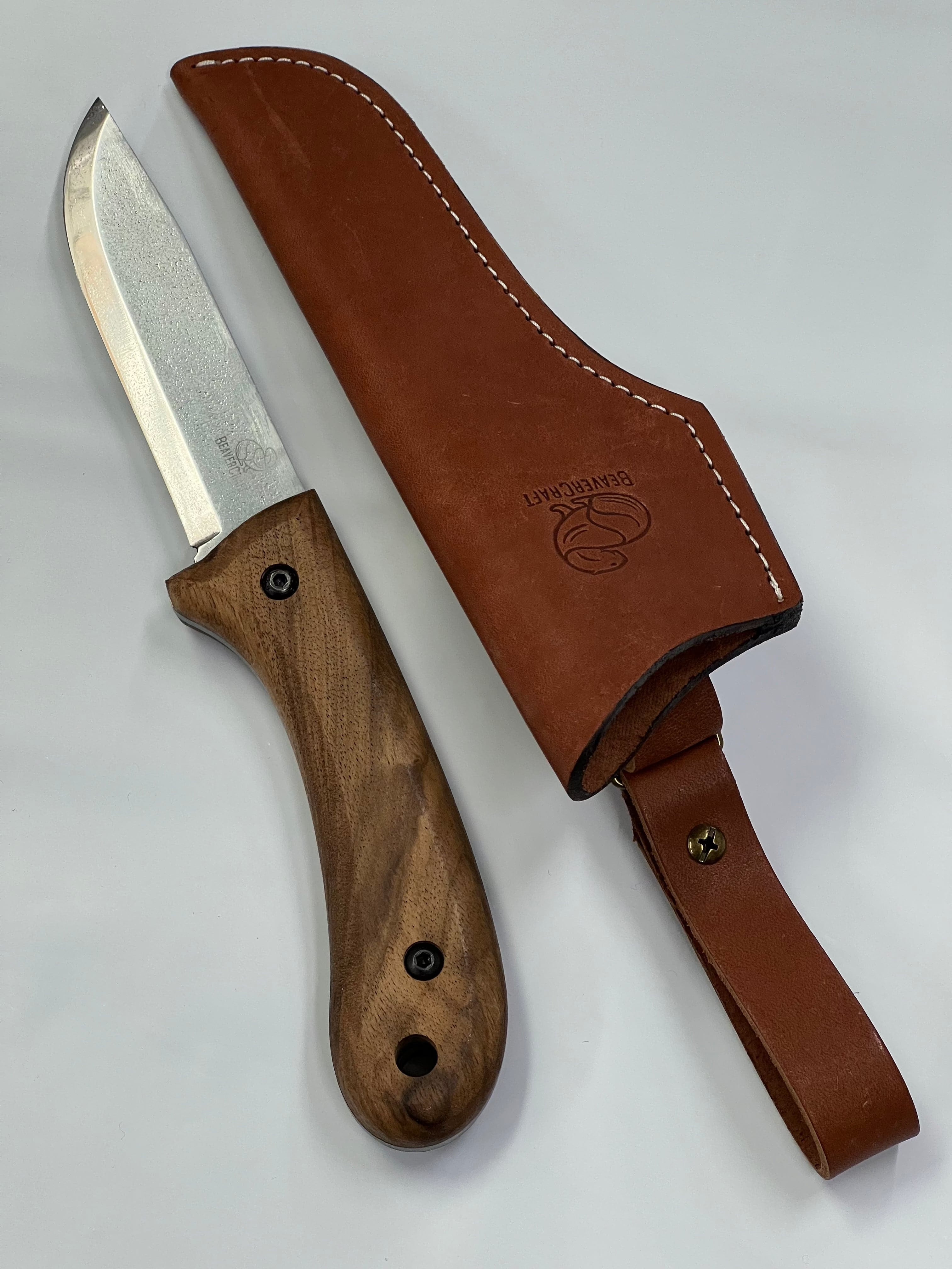 Cuchillo de bushcraft BSH2 Glacier con funda