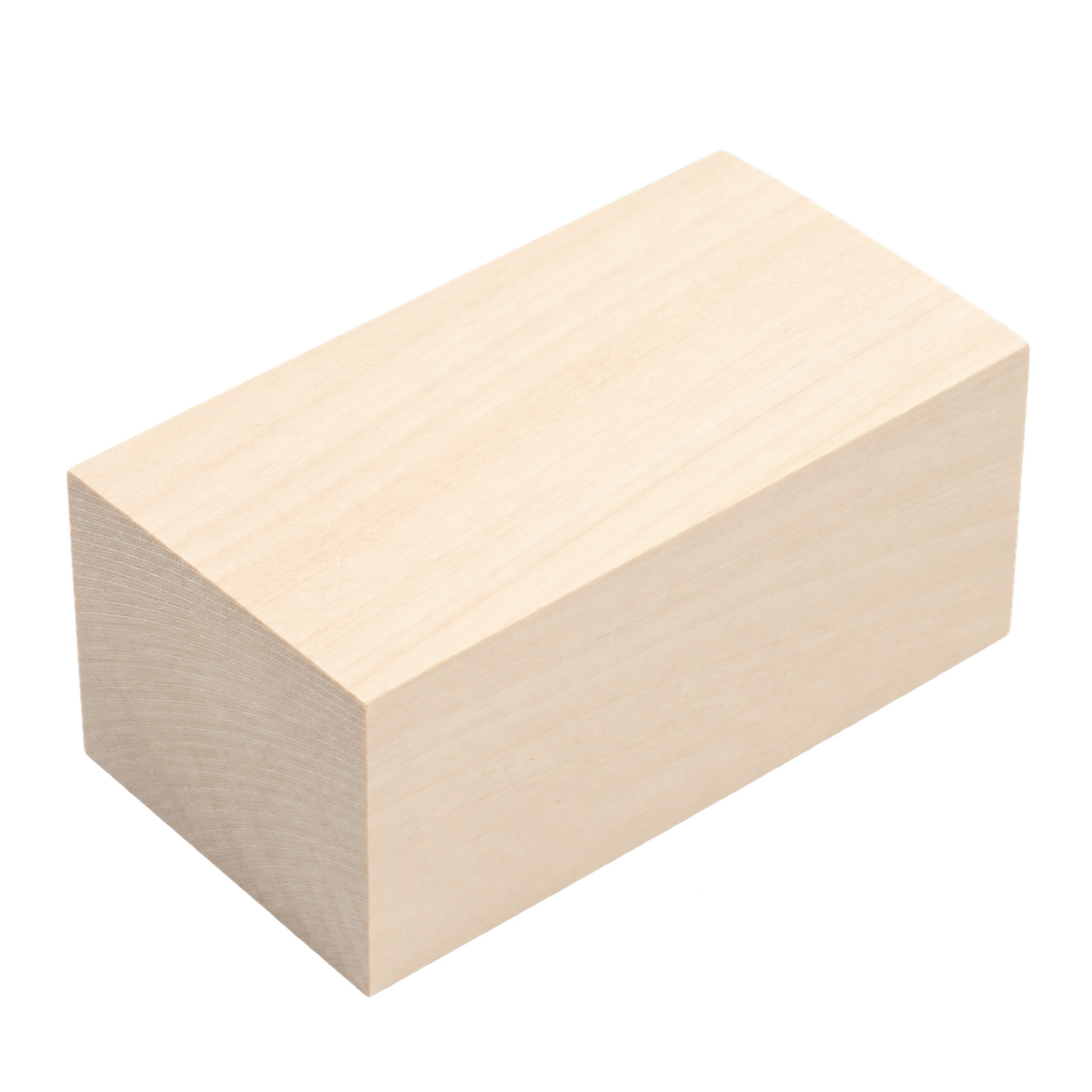 Bloque de tilo para tallado y talla en madera