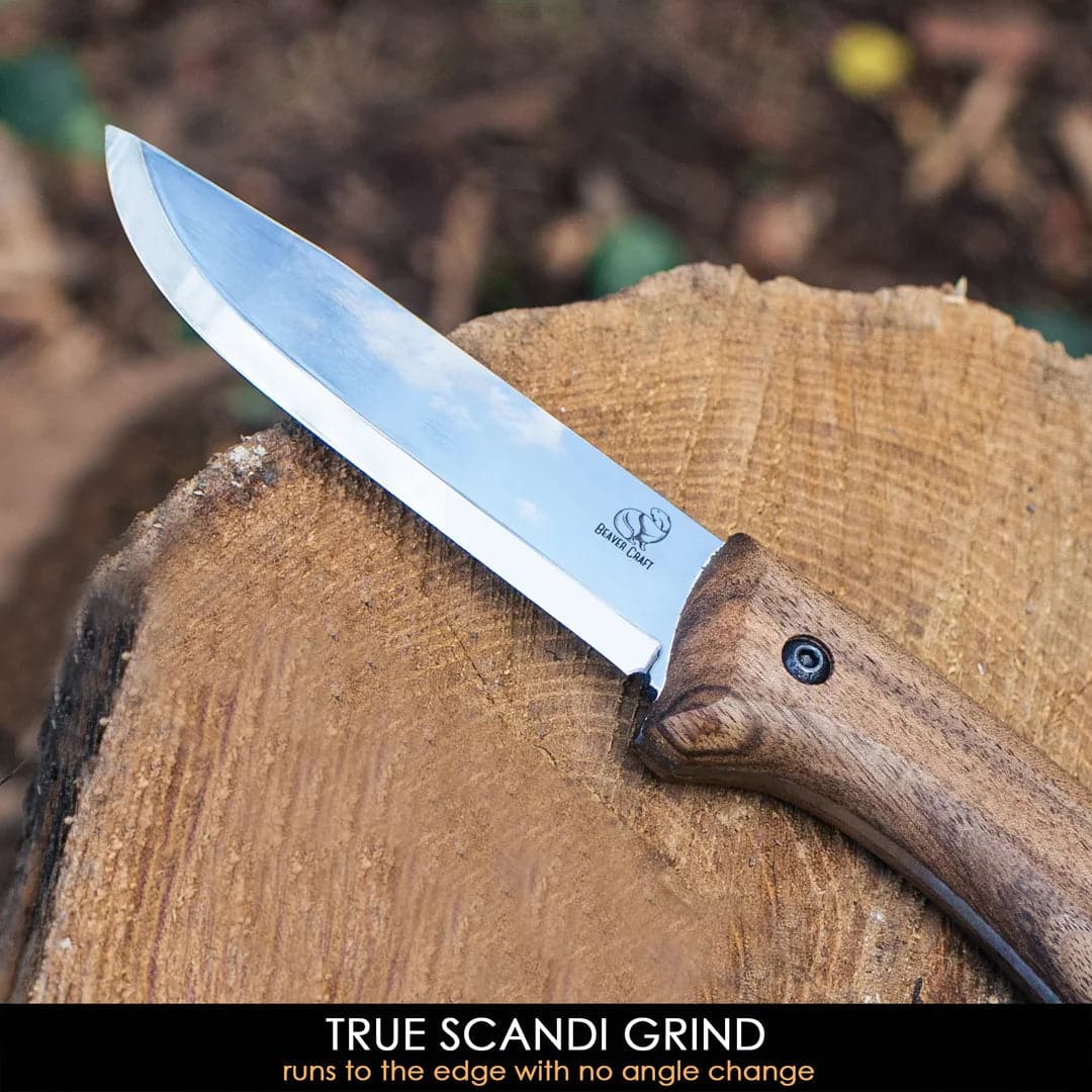 Cuchillo de bushcraft BSH2 Glacier con funda