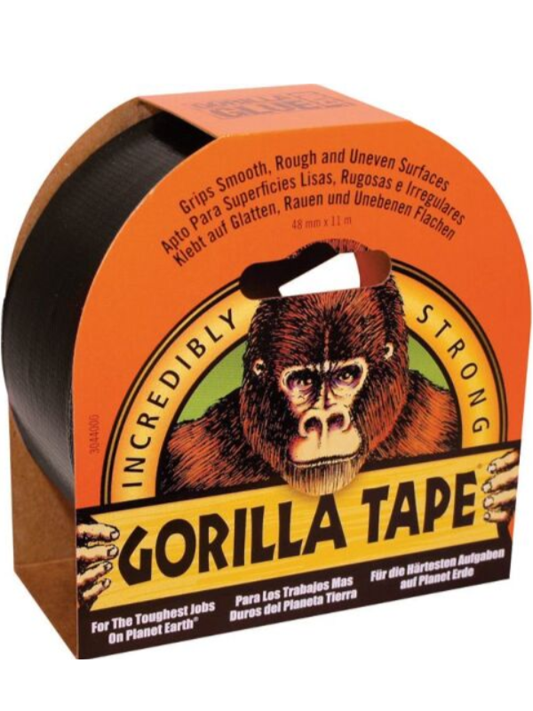 Cinta americana negra Gorilla