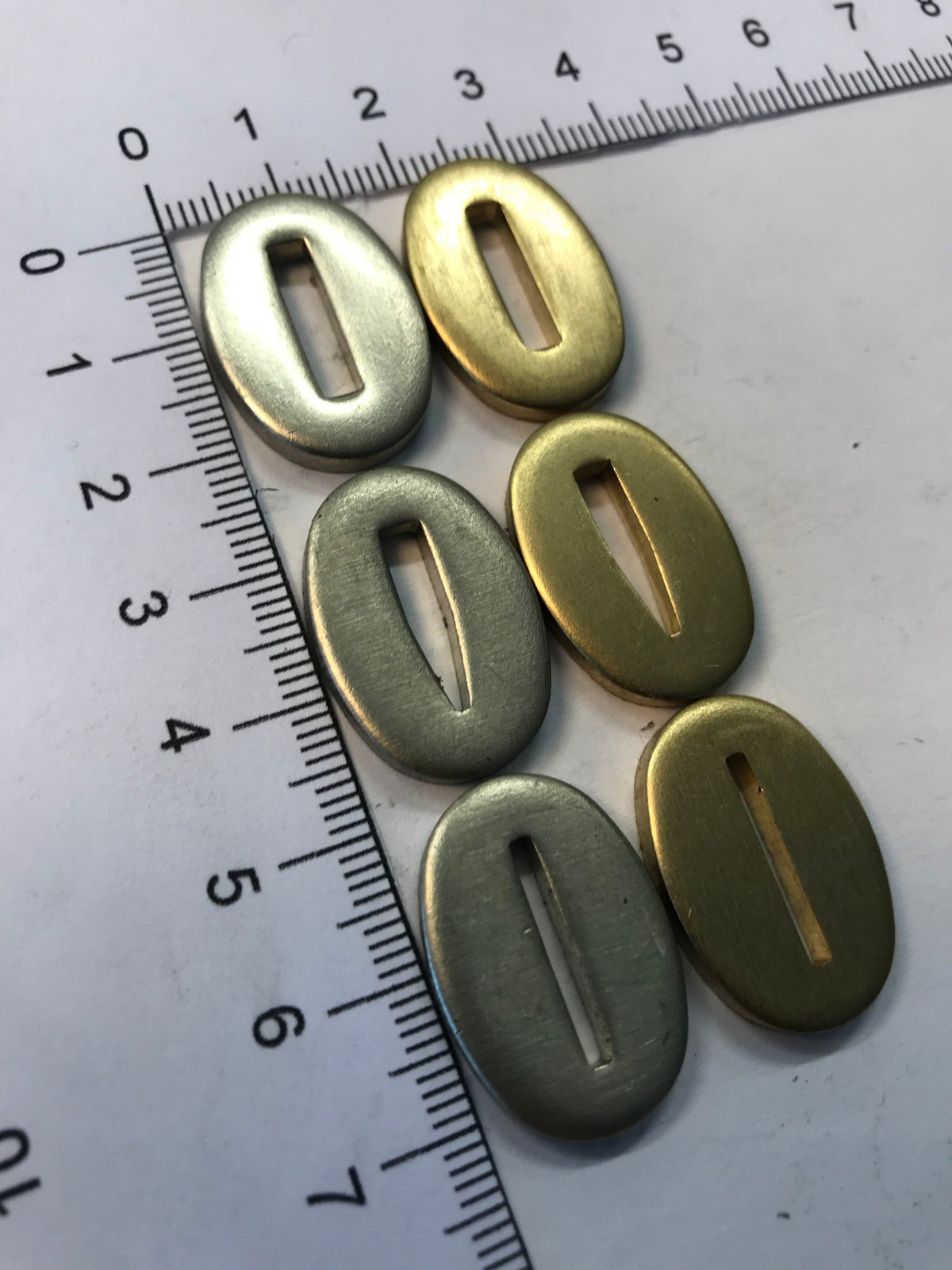 Placas de soporte 16x24mm
